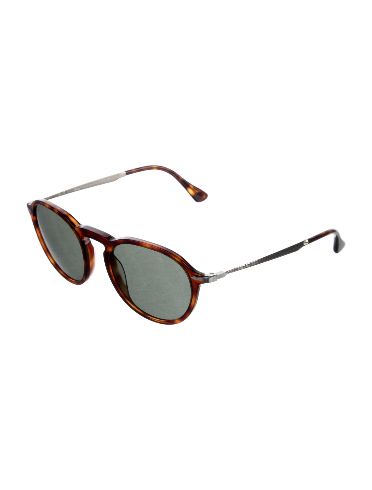Persol Round Mirrored Sunglasses