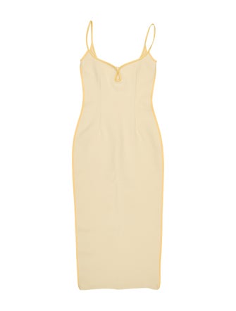 Paris Georgia Square Neckline Long Dress