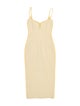 Paris Georgia Square Neckline Long Dress