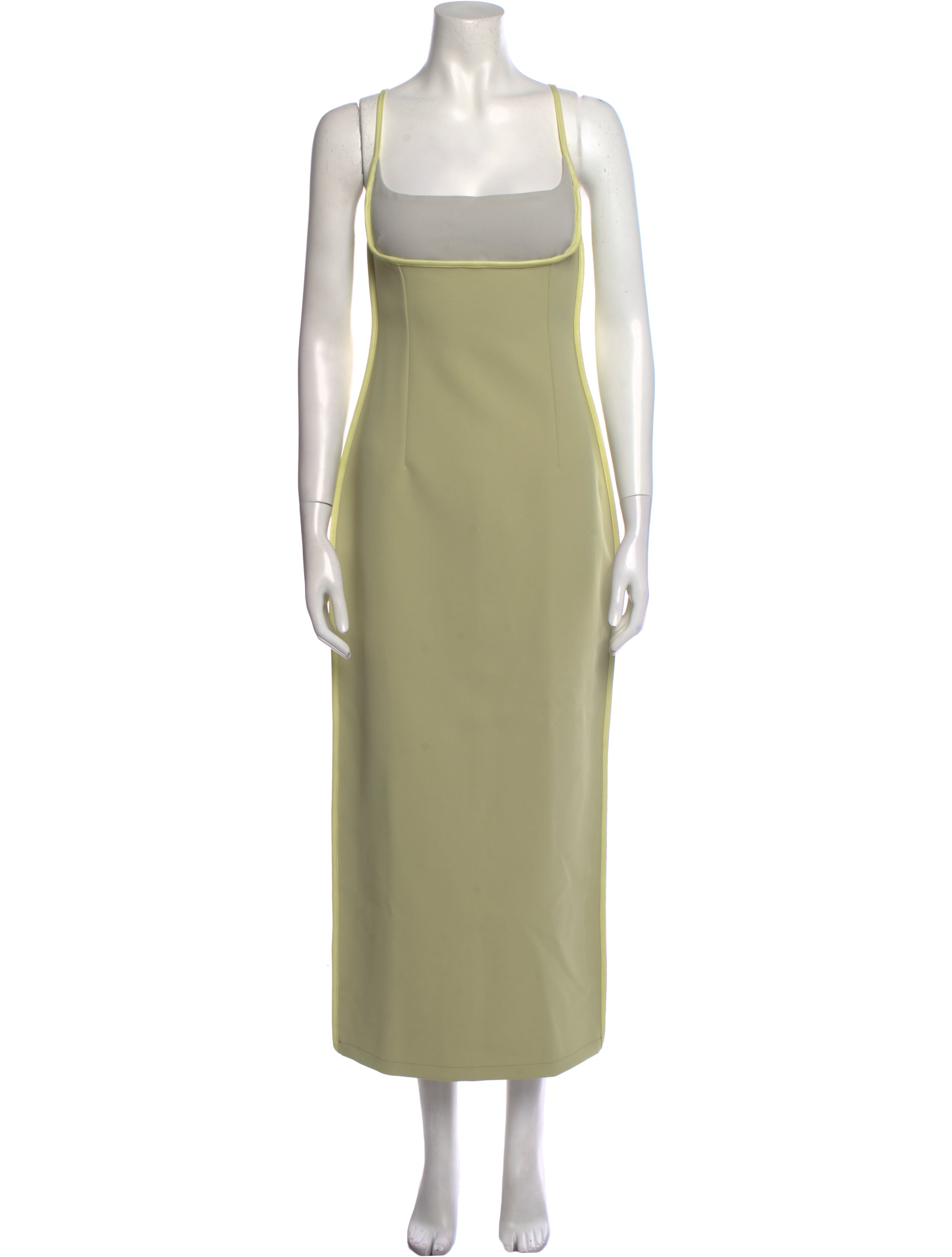 Paris Georgia Square Neckline Long Dress - Green Dresses, Clothing - PRSGE20509 | The RealReal Paris Georgia Square Neckline Long Dress - Green Dresses, Clothing - PRSGE20509 | The RealReal