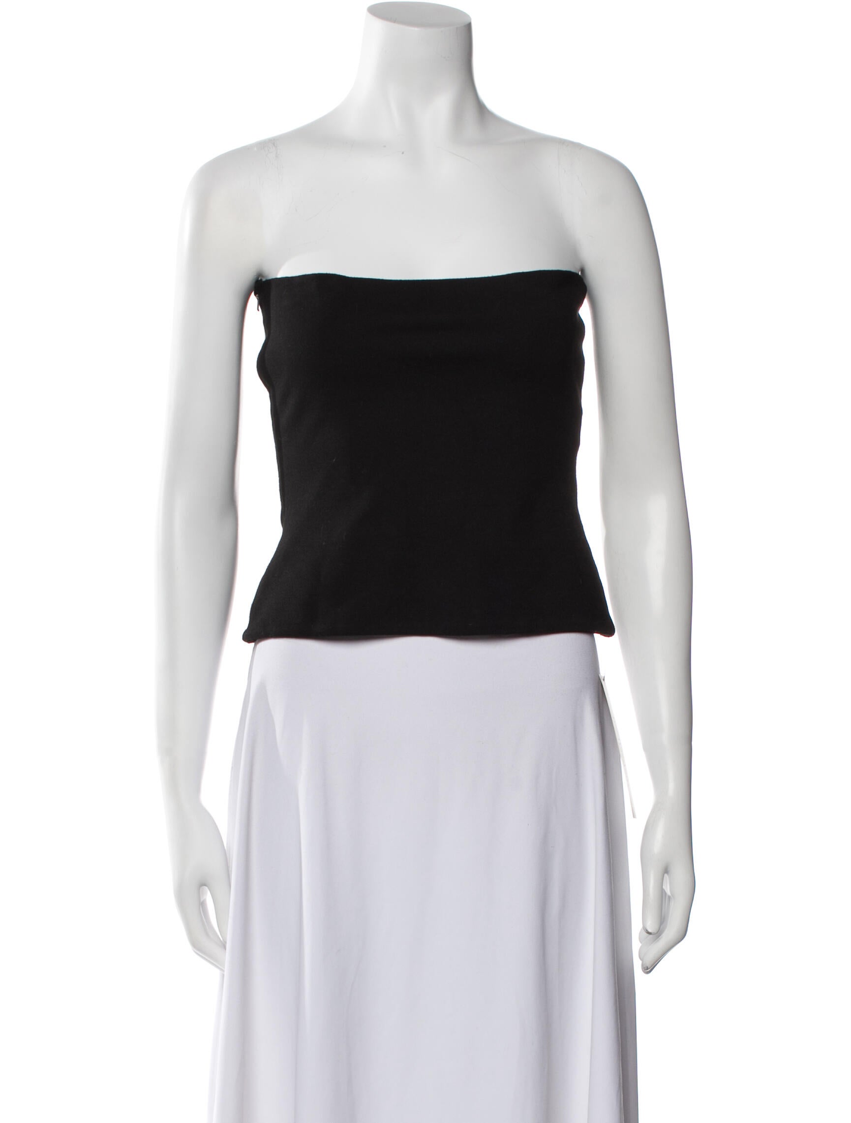 Paris Georgia Strapless Crop Top