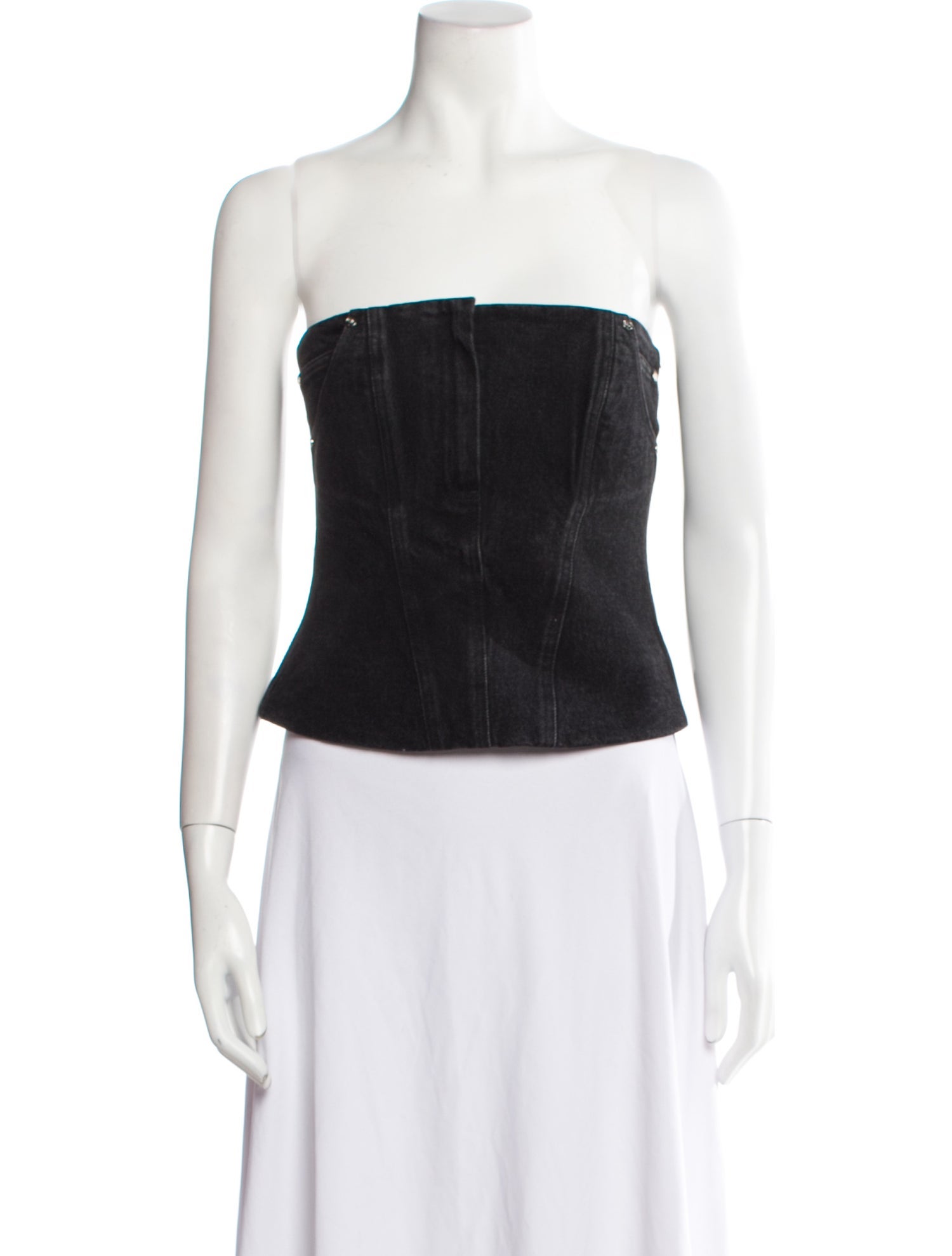 Paris Georgia Strapless Crop Top w/ Tags