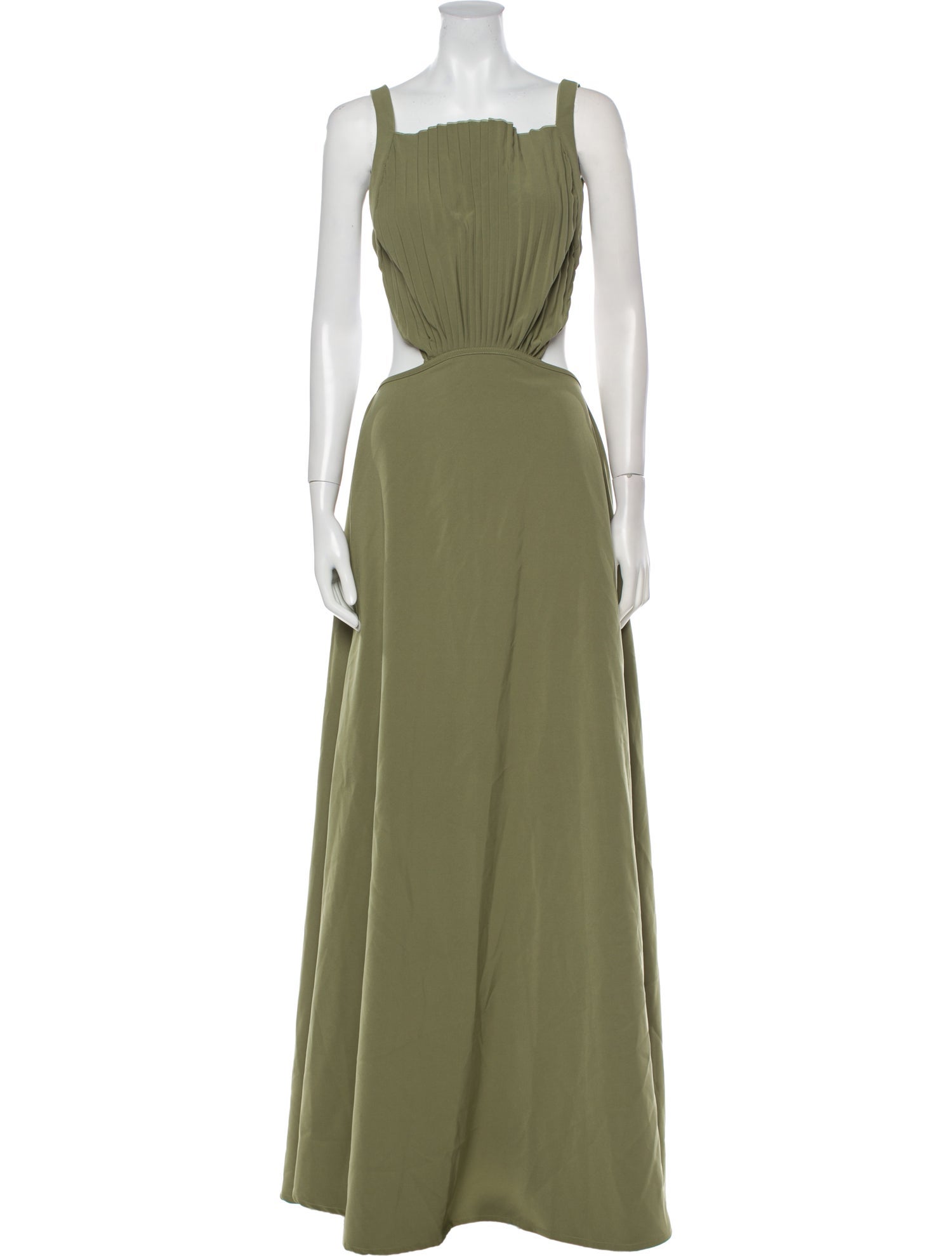 Paris Georgia Square Neckline Long Dress w/ Tags
