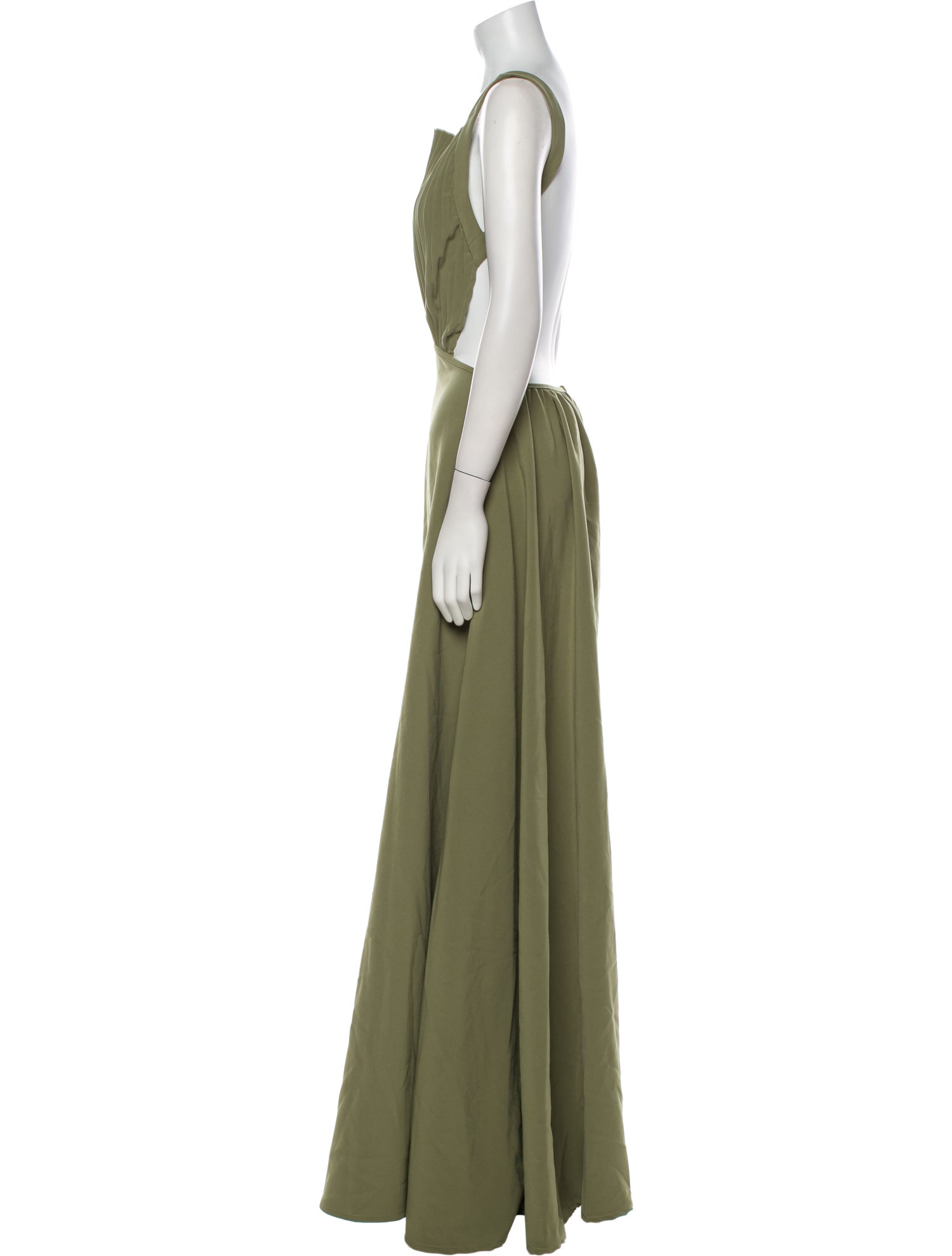 Paris Georgia Square Neckline Long Dress w/ Tags