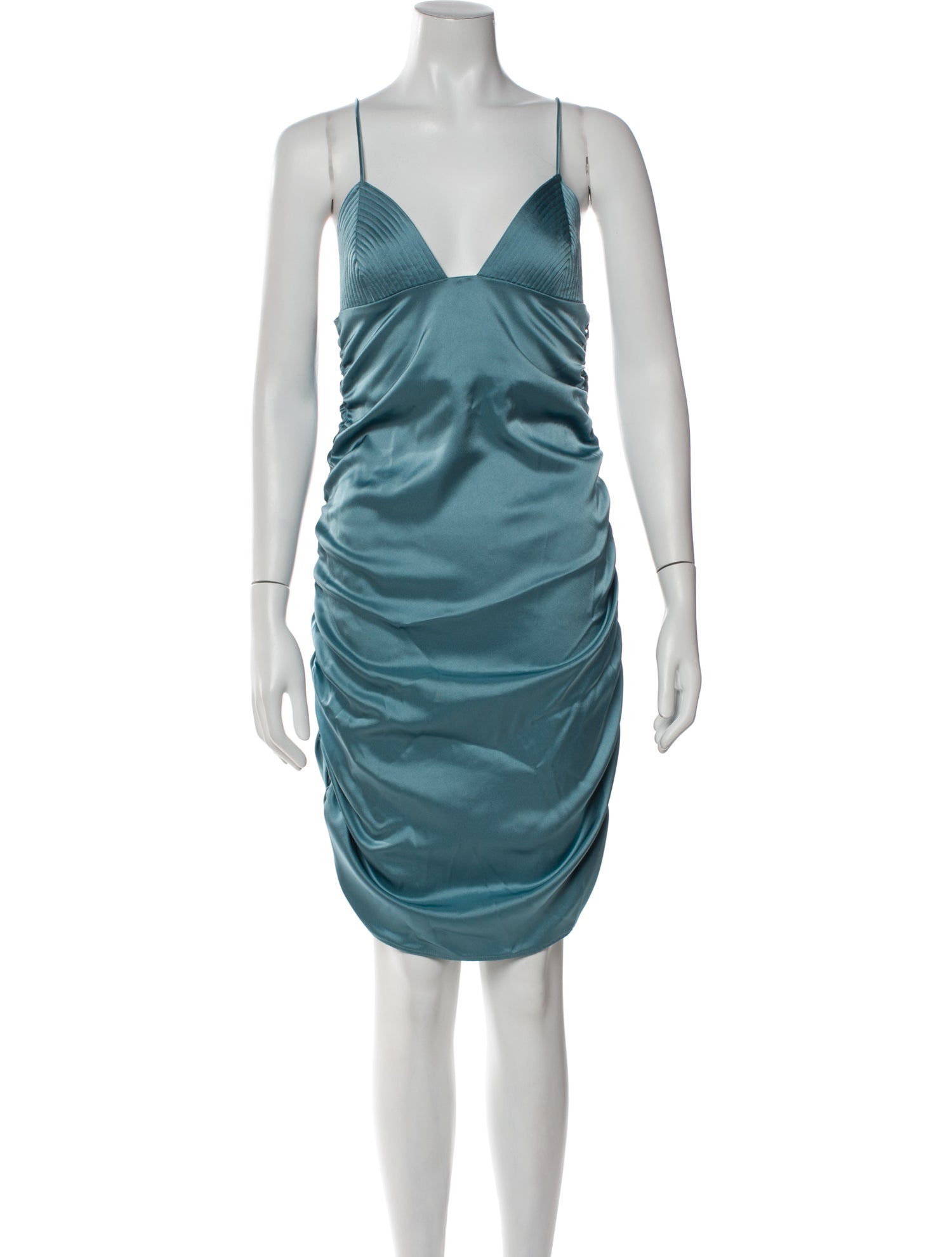 Paris Georgia V-Neck Knee-Length Dress w/ Tags