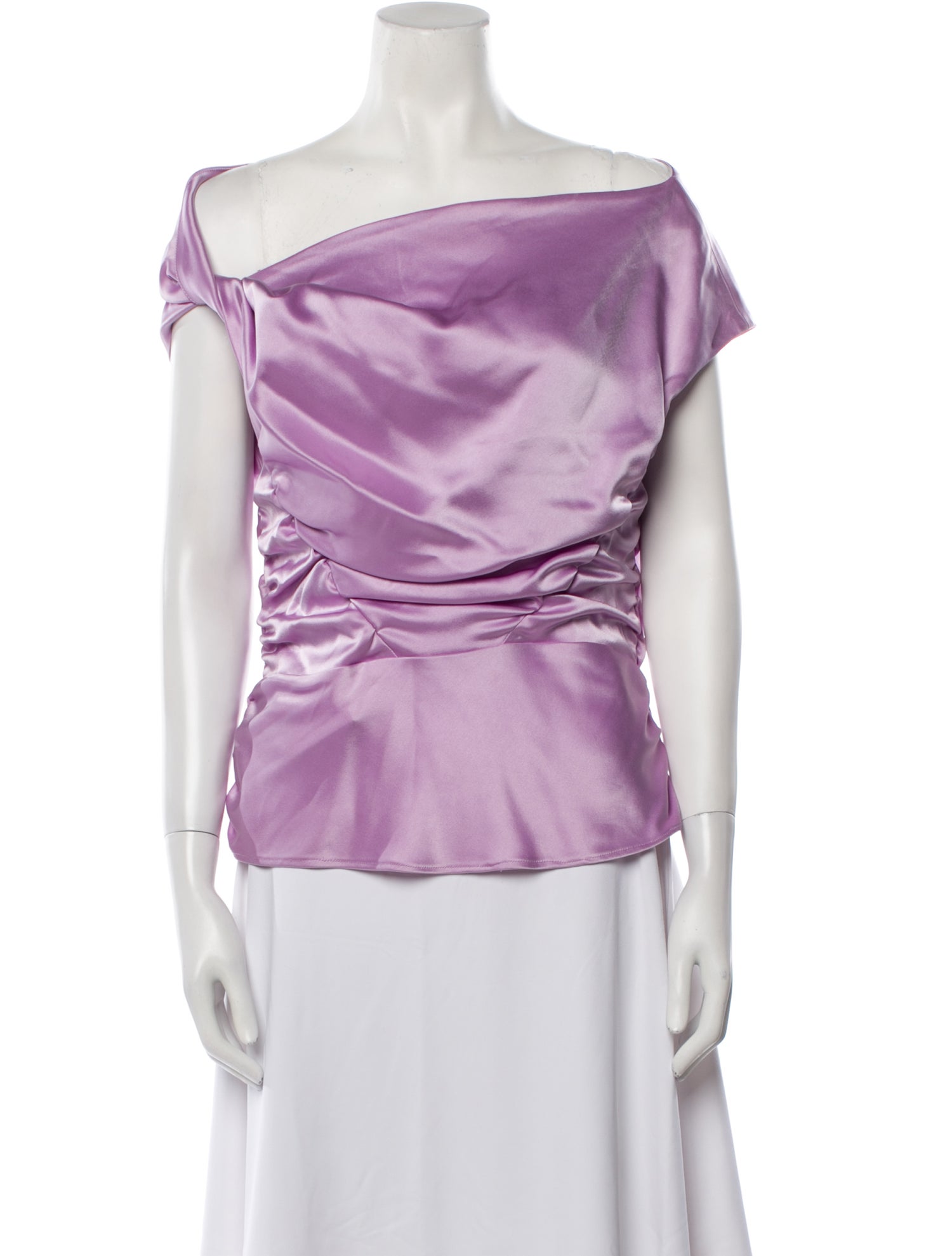 Paris Georgia Off-The-Shoulder Short Sleeve Top