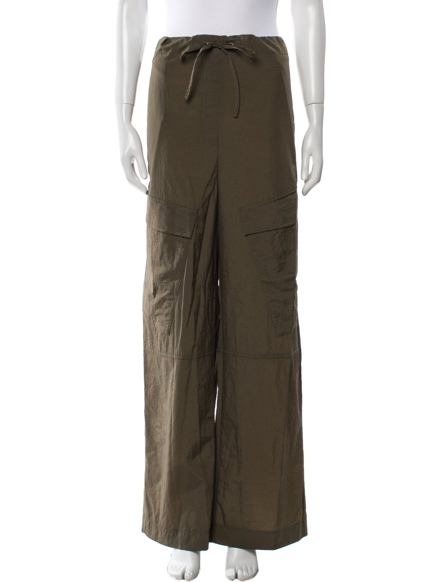Paris Georgia Nylon Wide Leg Pants