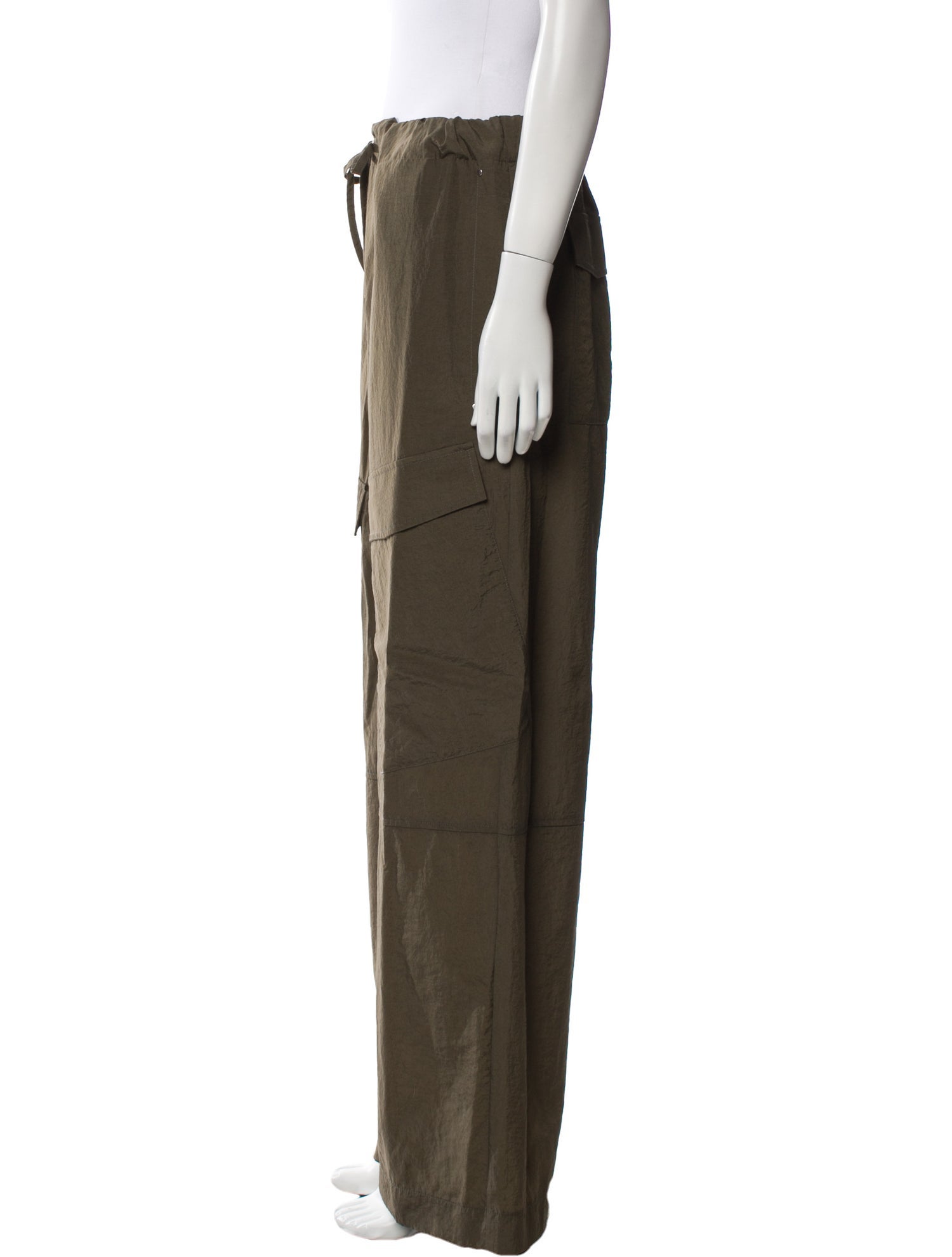 Paris Georgia Nylon Wide Leg Pants