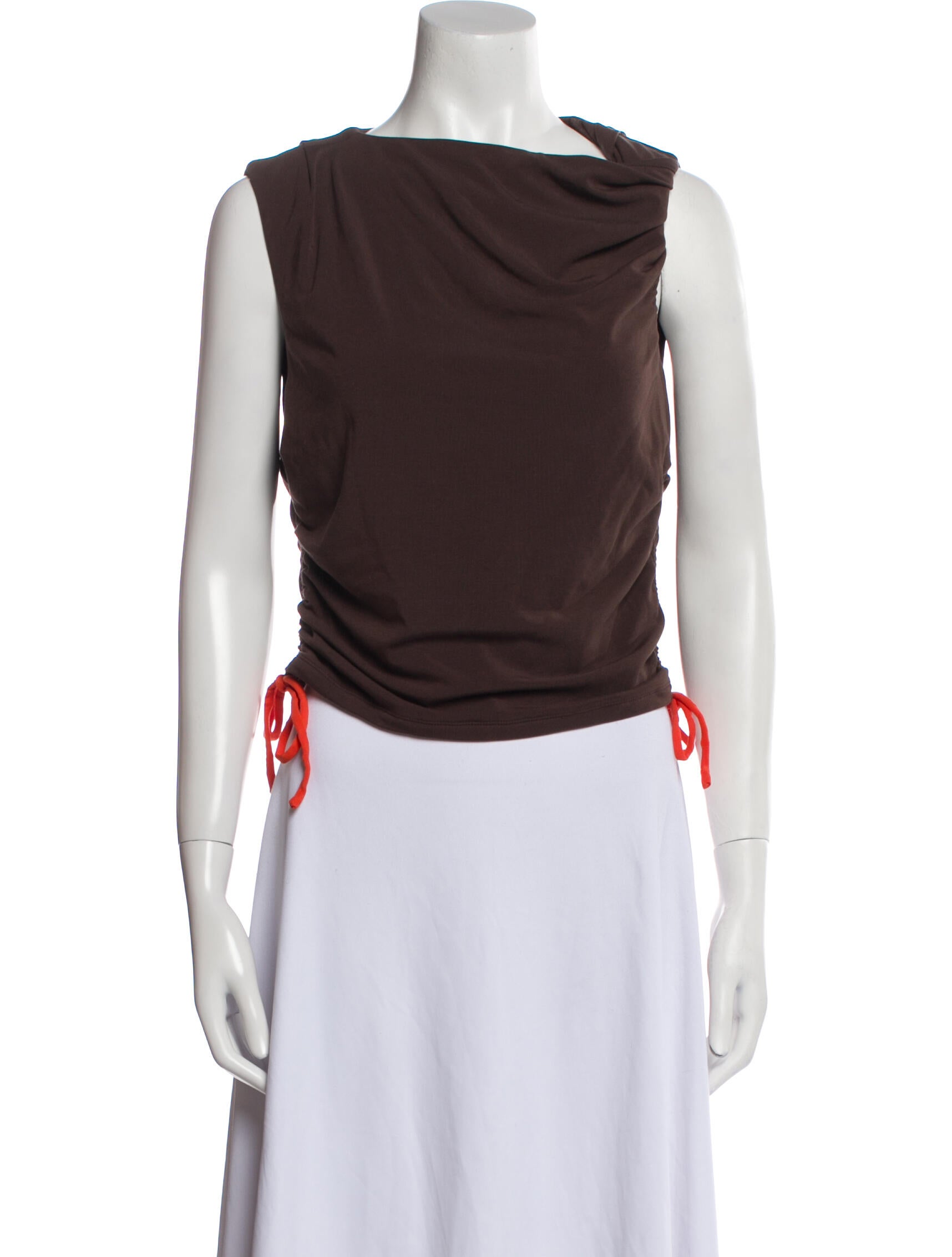 Paris Georgia Crew Neck Short Sleeve Tank Top w/ Tags