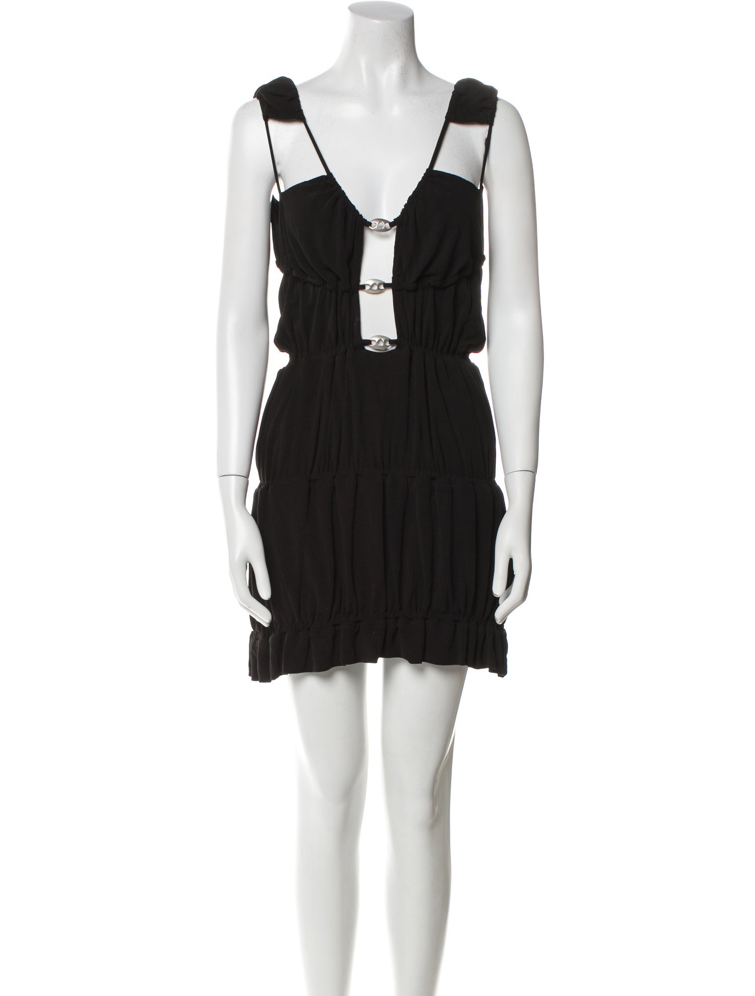 Paris Georgia V-Neck Mini Dress