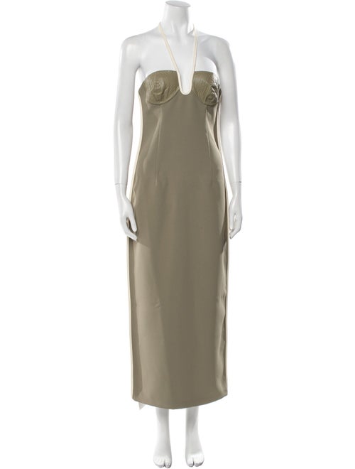 Paris Georgia Halterneck Midi Length Dress