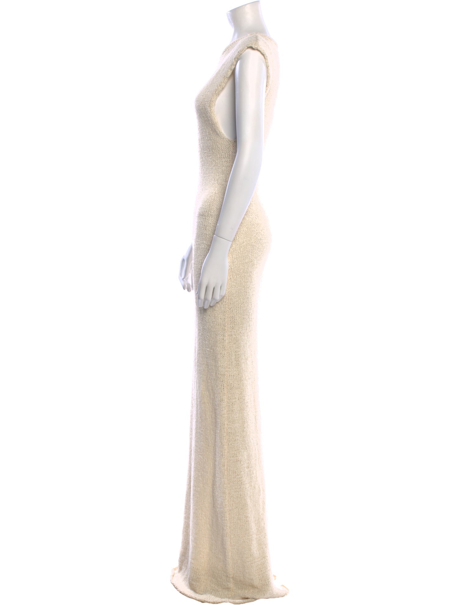 Paris Georgia Bateau Neckline Long Dress