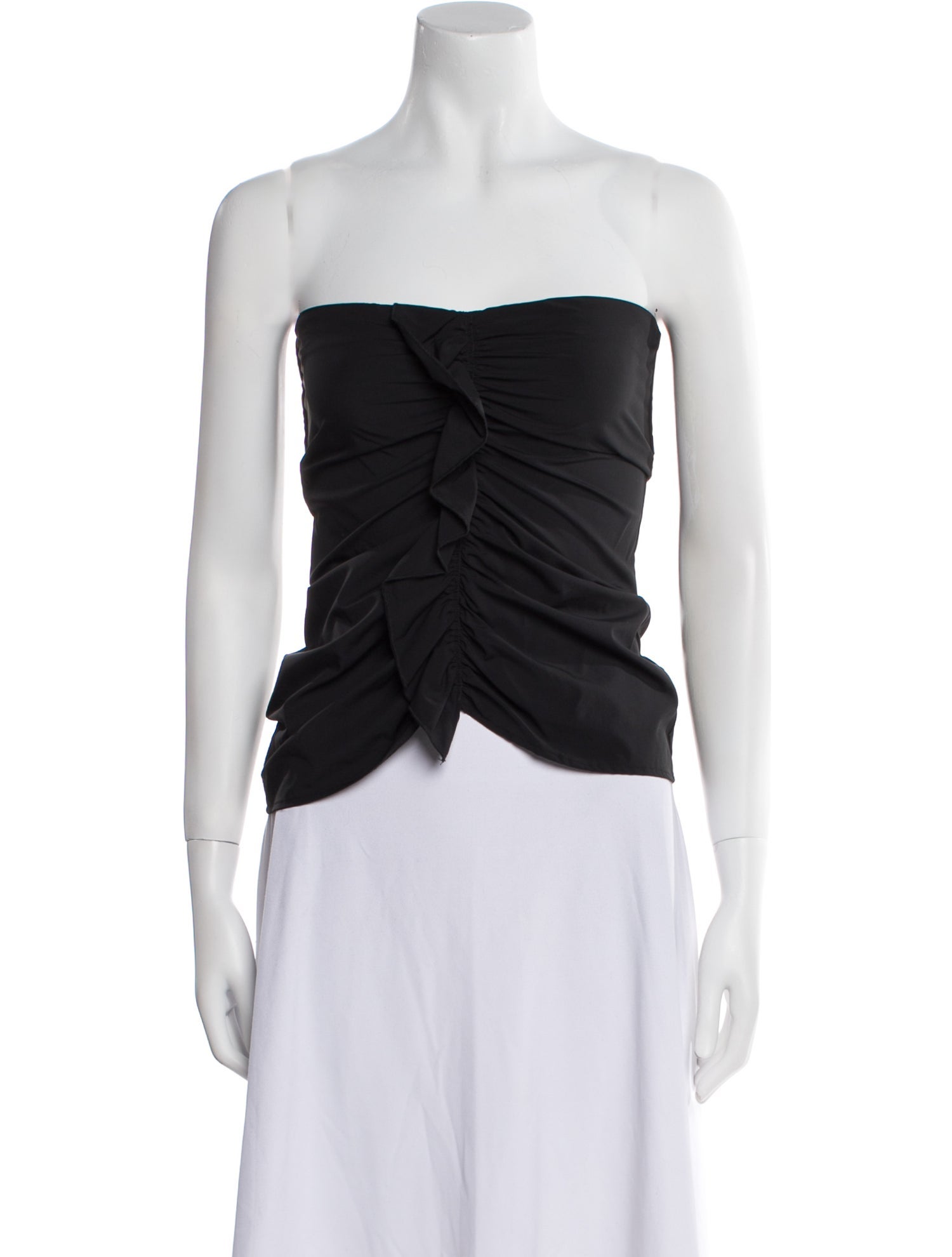 Paris Georgia Strapless Crop Top