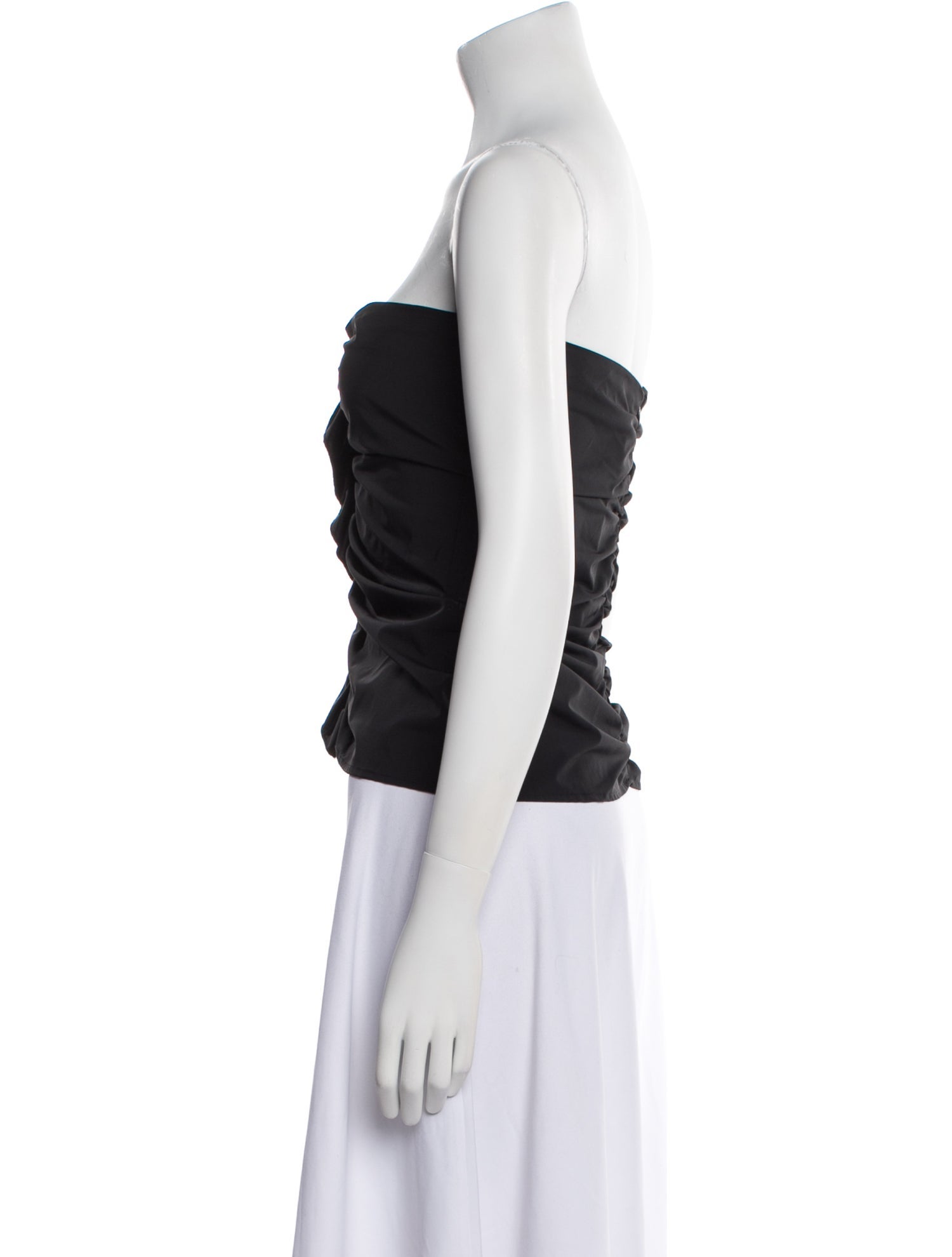 Paris Georgia Strapless Crop Top