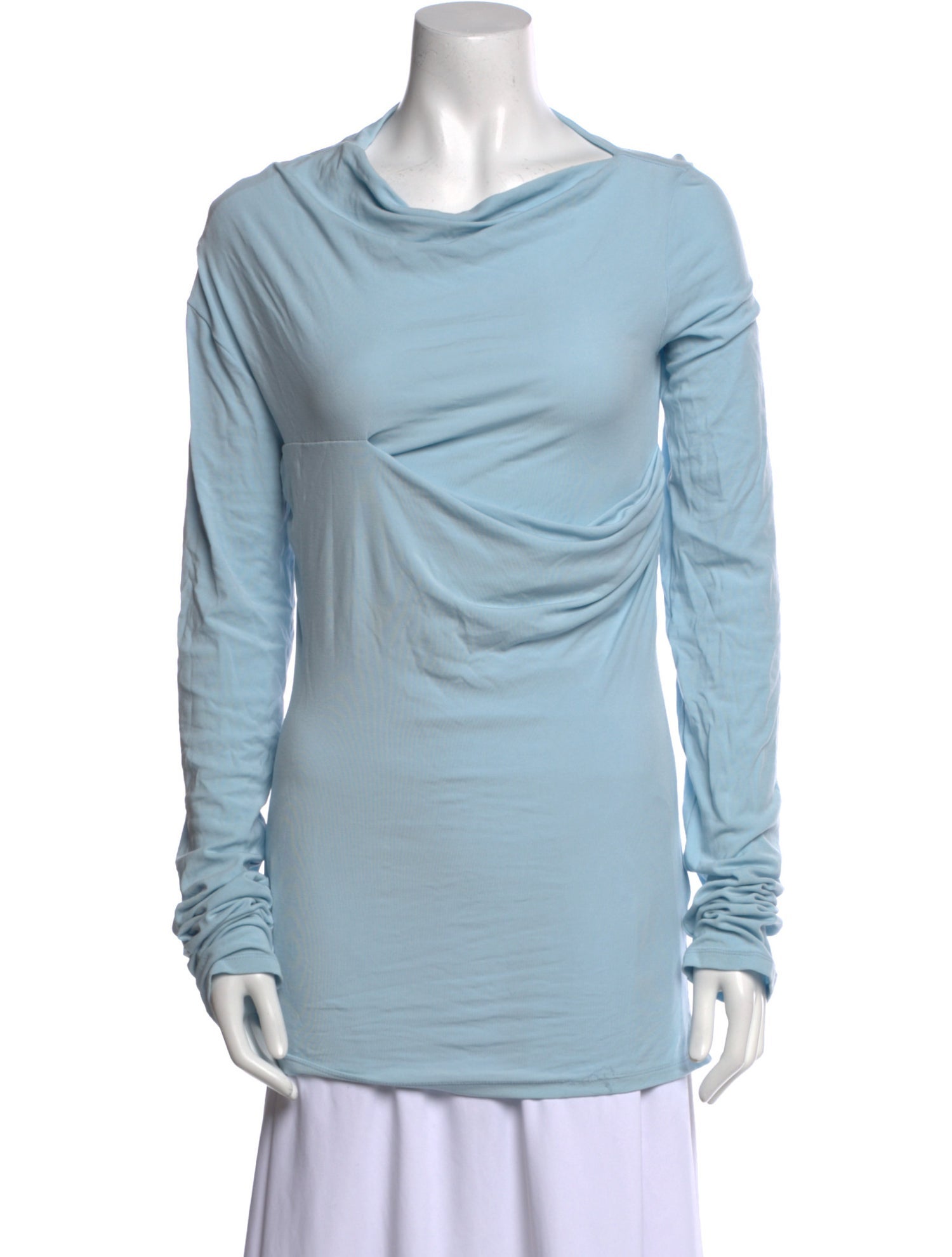 Paris Georgia Cowl Neck Long Sleeve Tunic