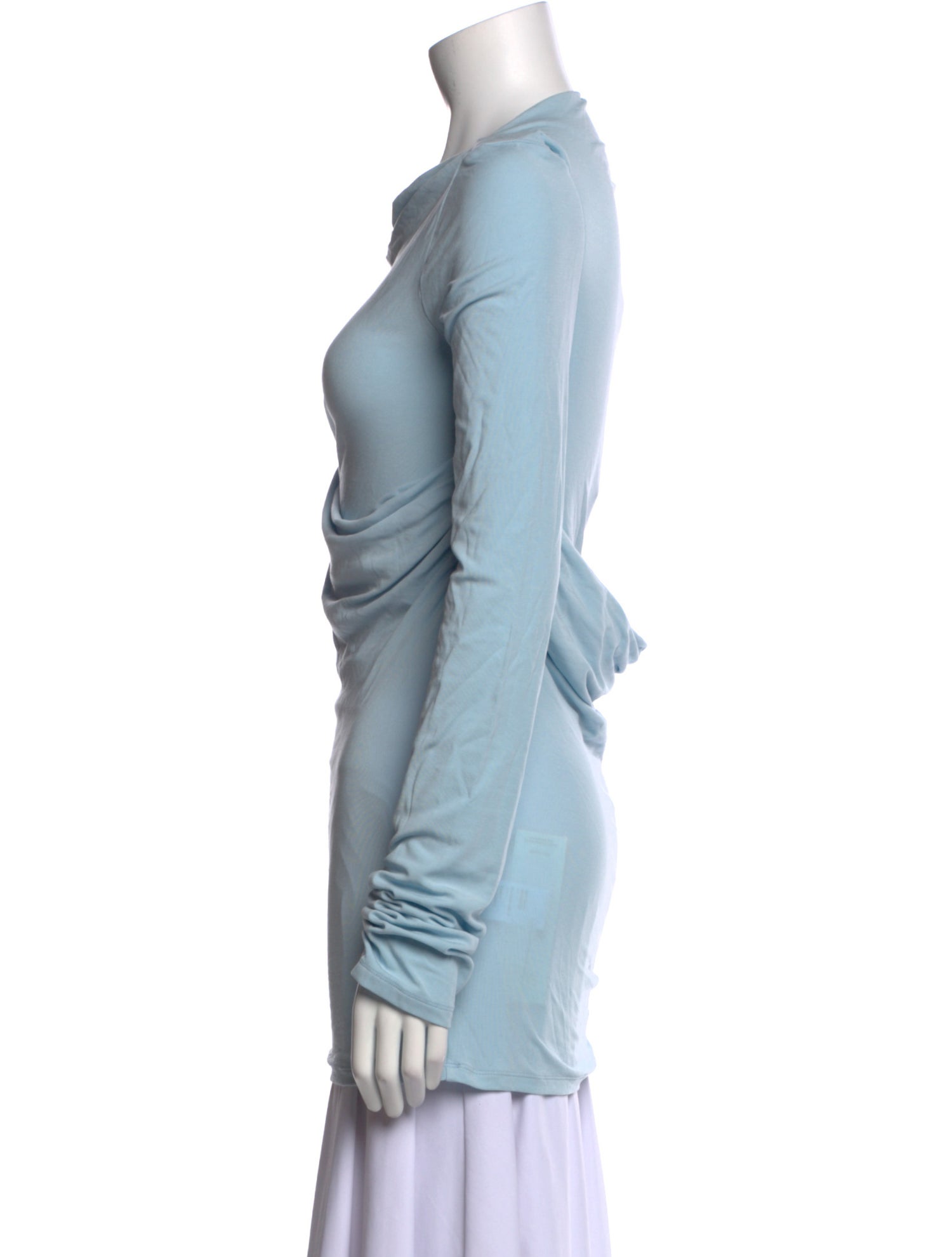 Paris Georgia Cowl Neck Long Sleeve Tunic