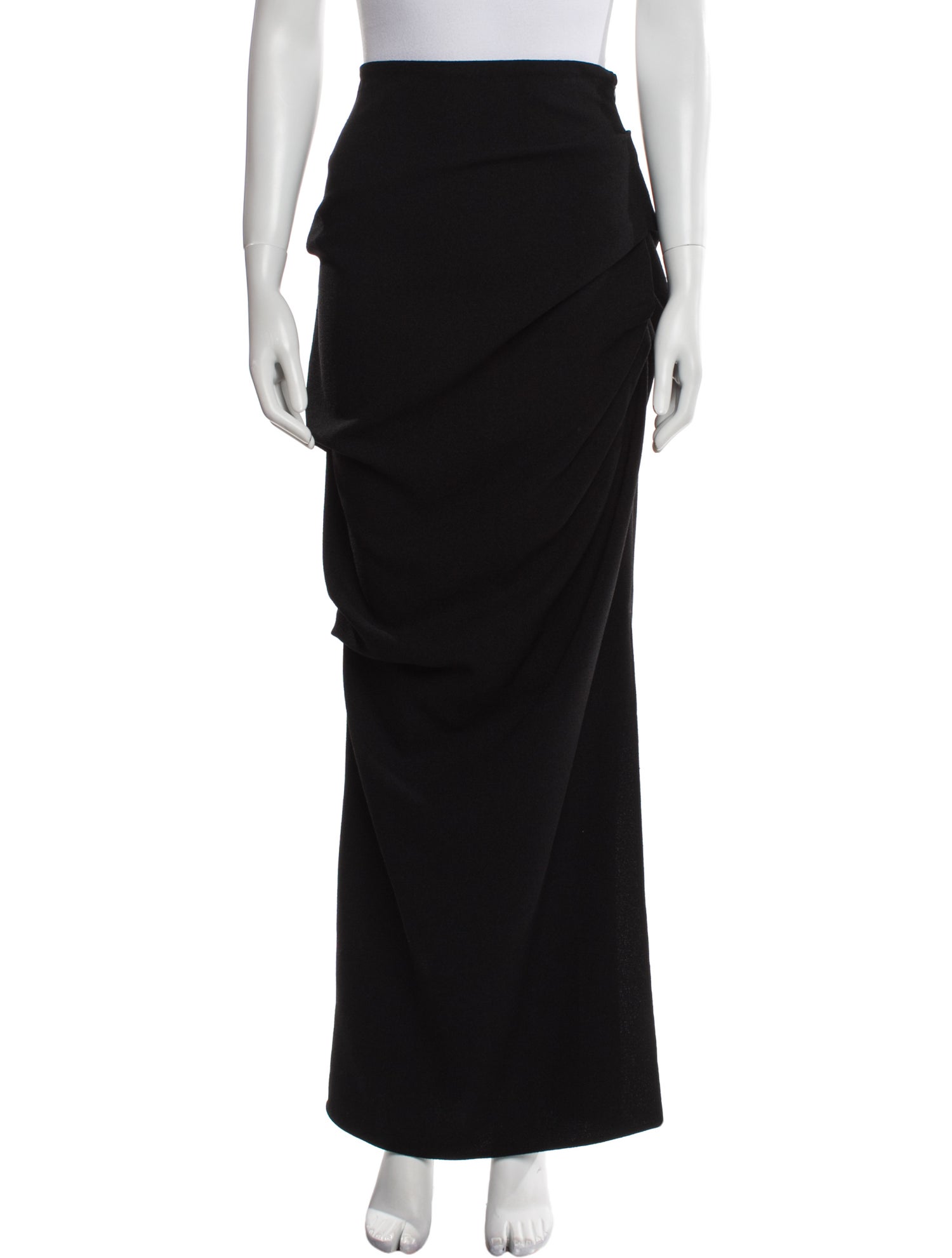 Paris Georgia Pleated Accents Long Skirt w/ Tags