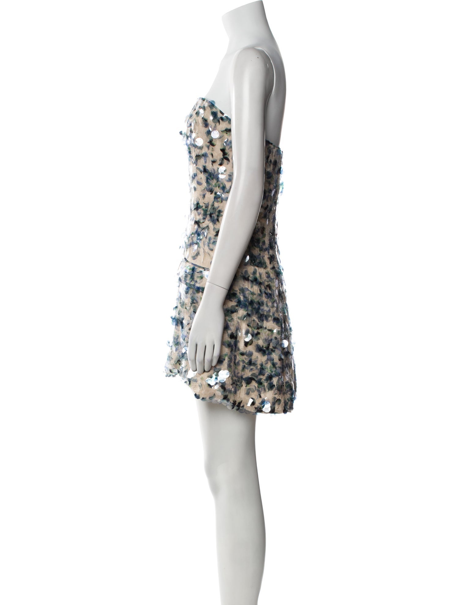 Paris Georgia Printed Mini Dress w/ Tags