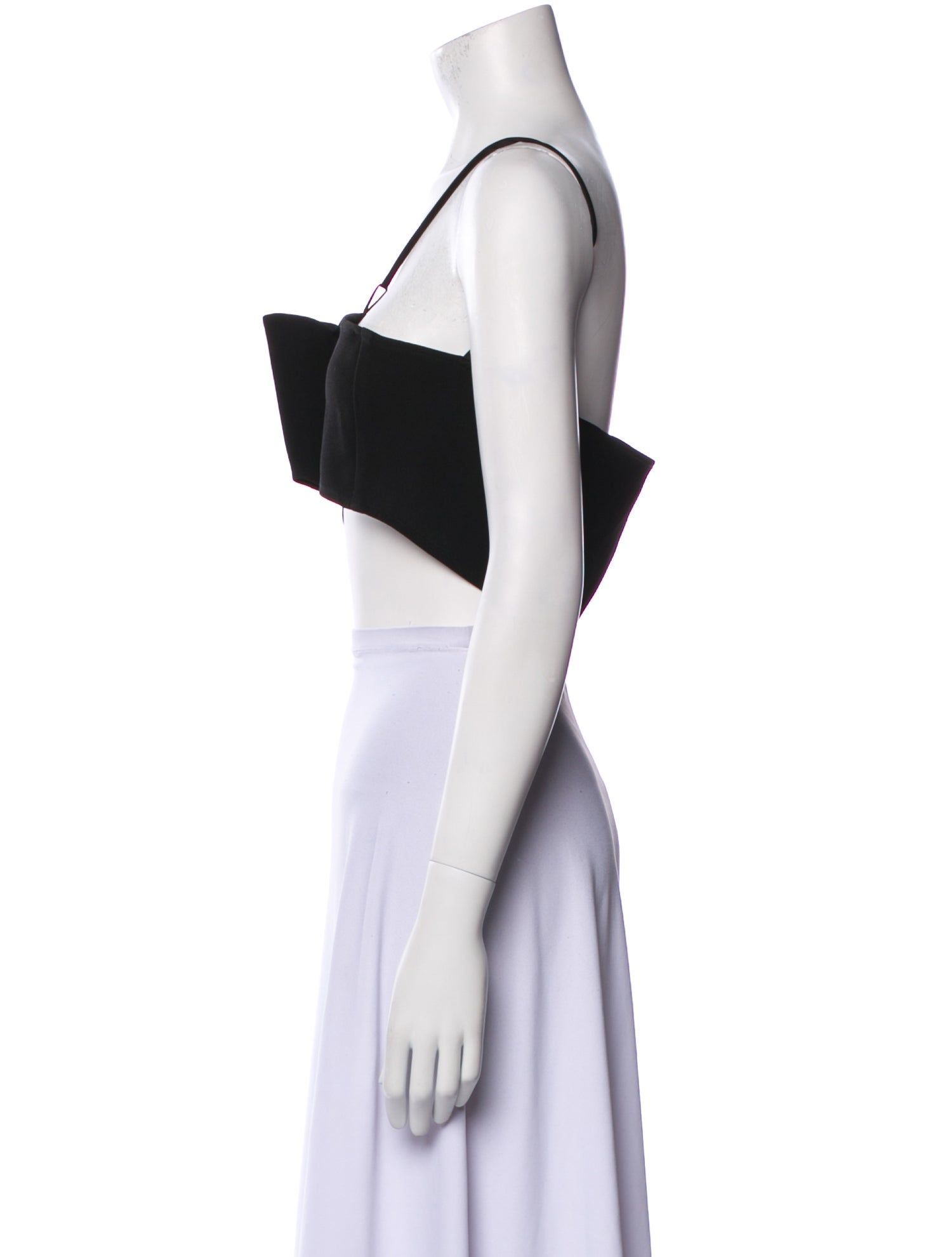 Paris Georgia Halterneck Sleeveless Crop Top