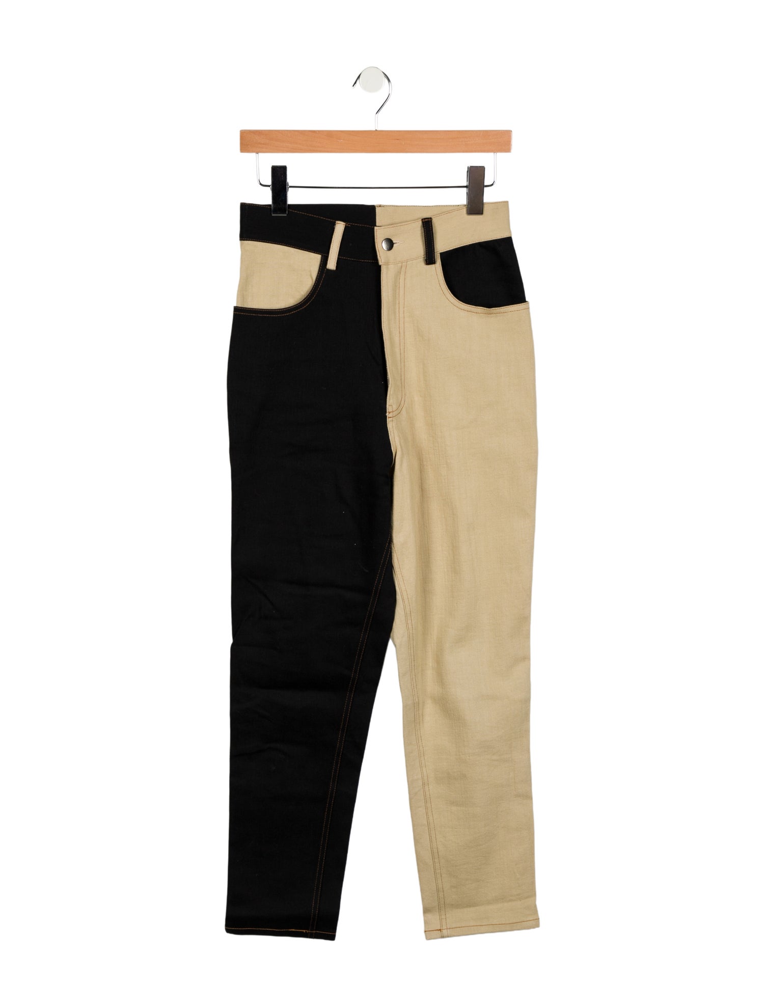 Paris Georgia High-Rise Straight Leg Jeans