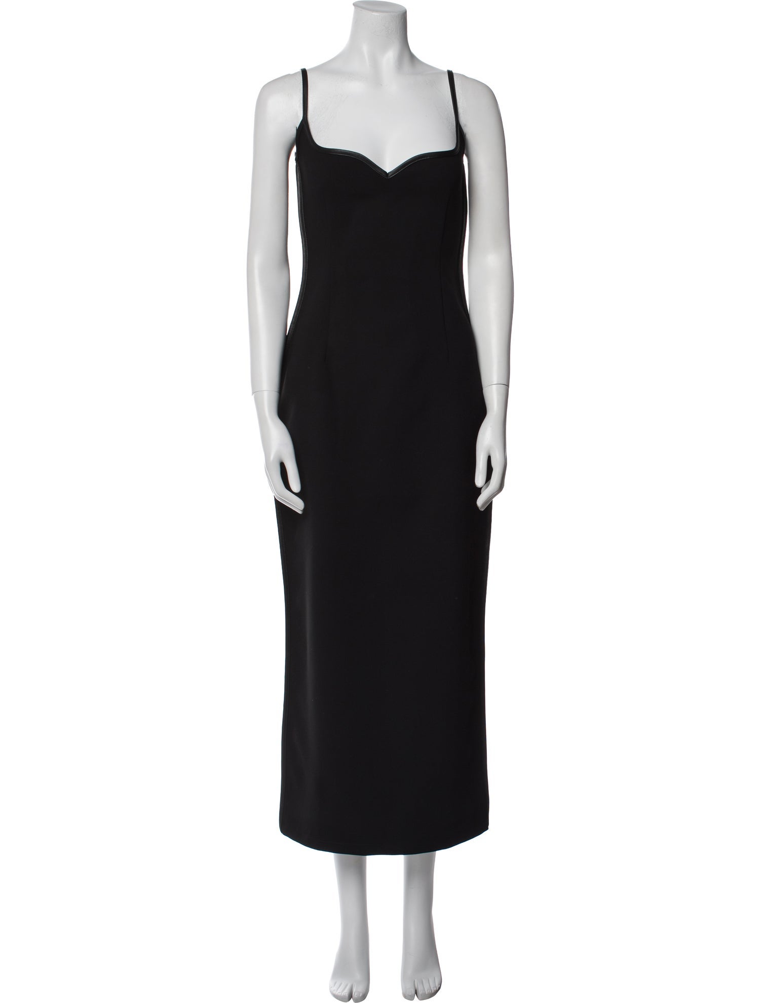 Paris Georgia Square Neckline Long Dress w/ Tags