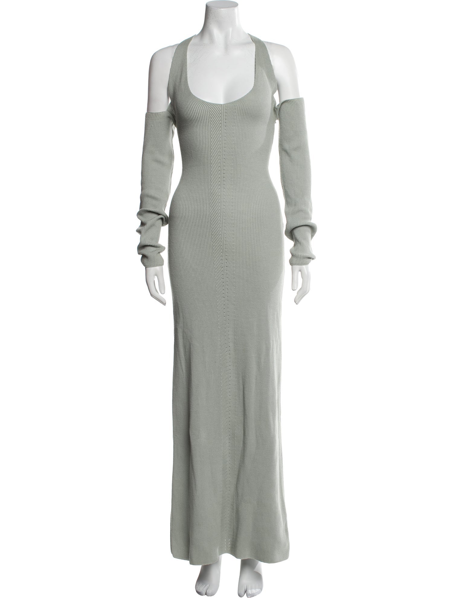 Paris Georgia Scoop Neck Long Dress