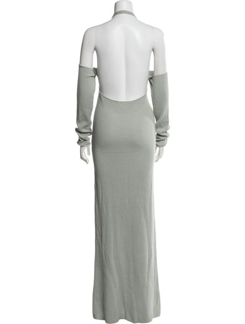 Paris Georgia Scoop Neck Long Dress