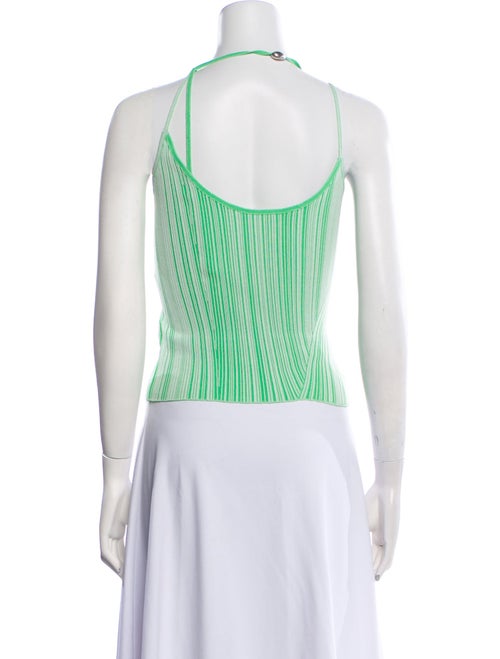 Paris Georgia Striped Scoop Neck Top