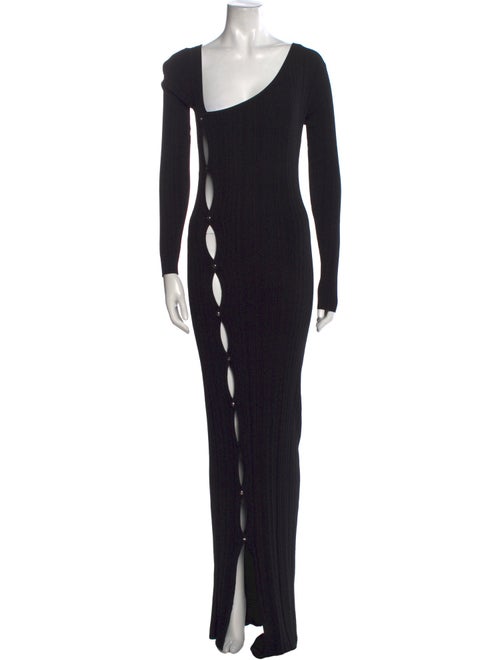 Paris Georgia Asymmetrical Long Dress