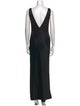 Paris Georgia Bateau Neckline Long Dress