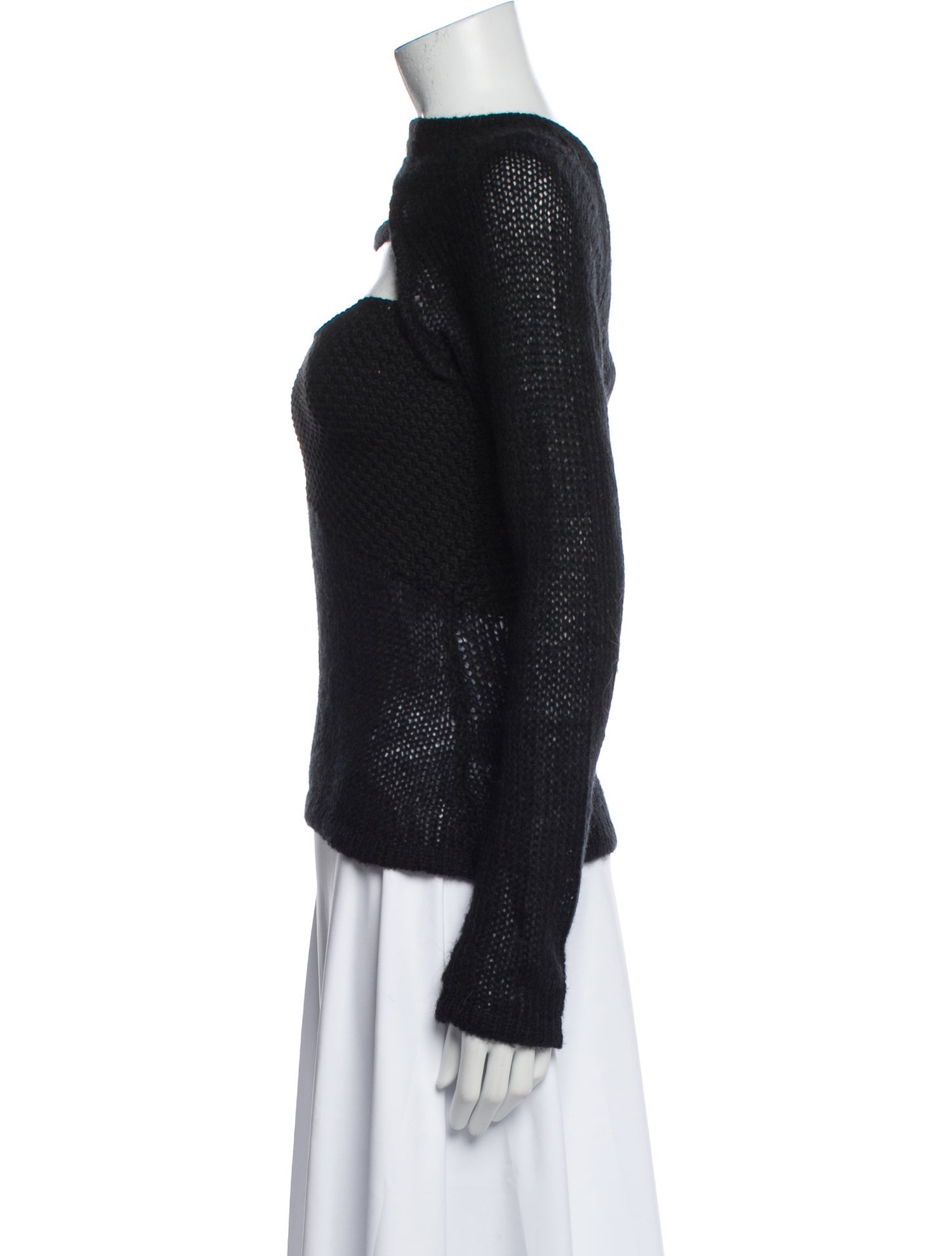 Paris Georgia Bateau Neckline Sweater