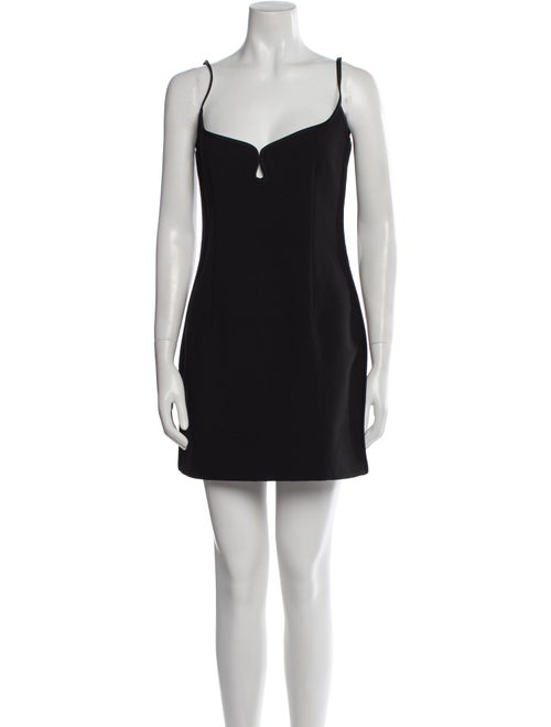 Paris Georgia Square Neckline Mini Dress