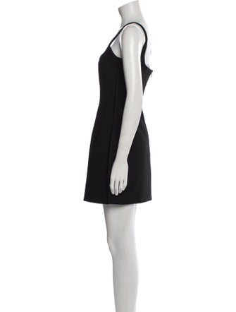 Paris Georgia Square Neckline Mini Dress