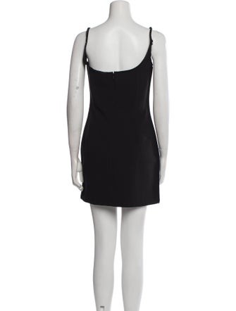 Paris Georgia Square Neckline Mini Dress