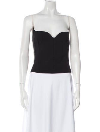 Paris Georgia Strapless Crop Top