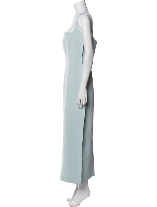 Paris Georgia Square Neckline Long Dress