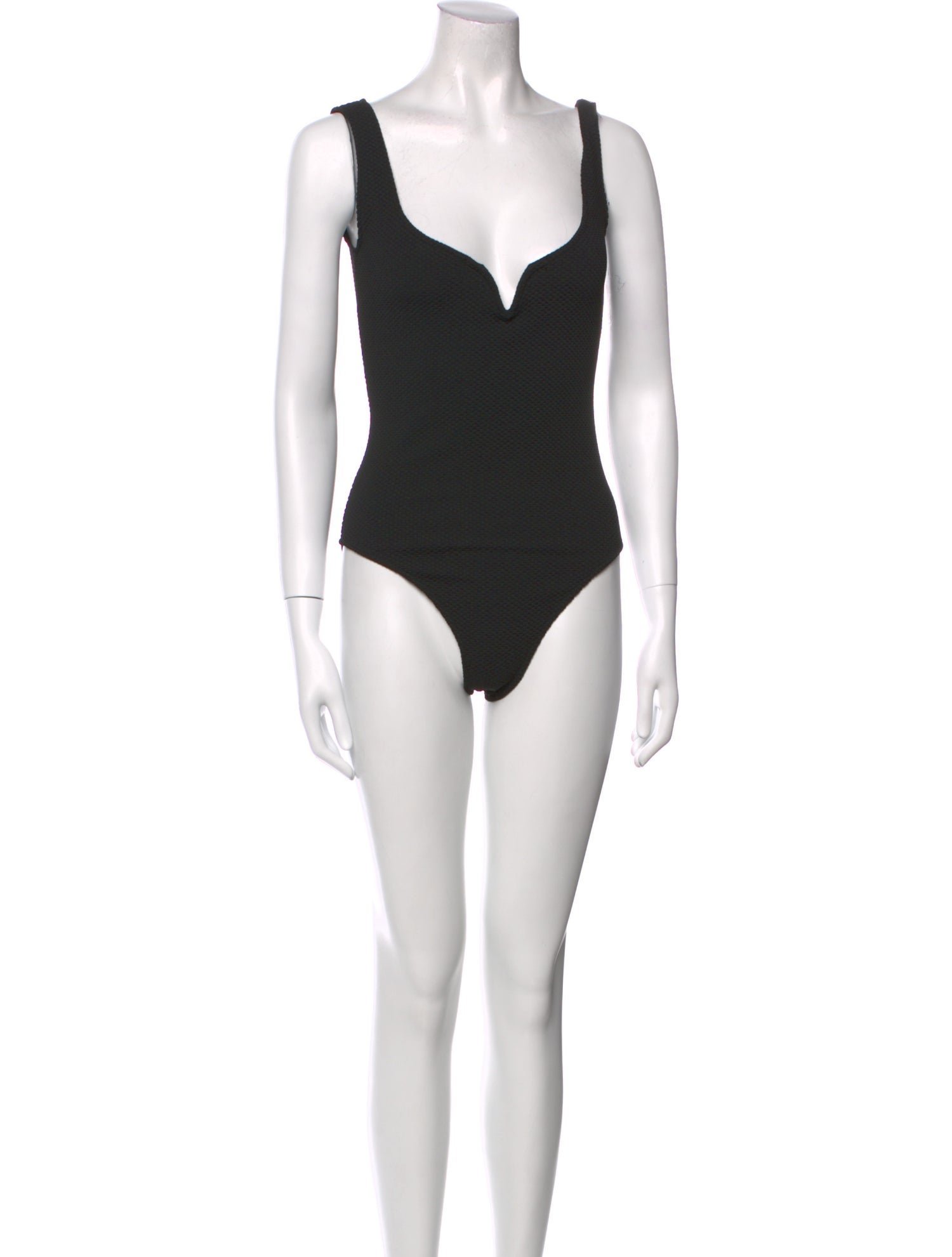 Paris Georgia Silk Square Neckline Bodysuit