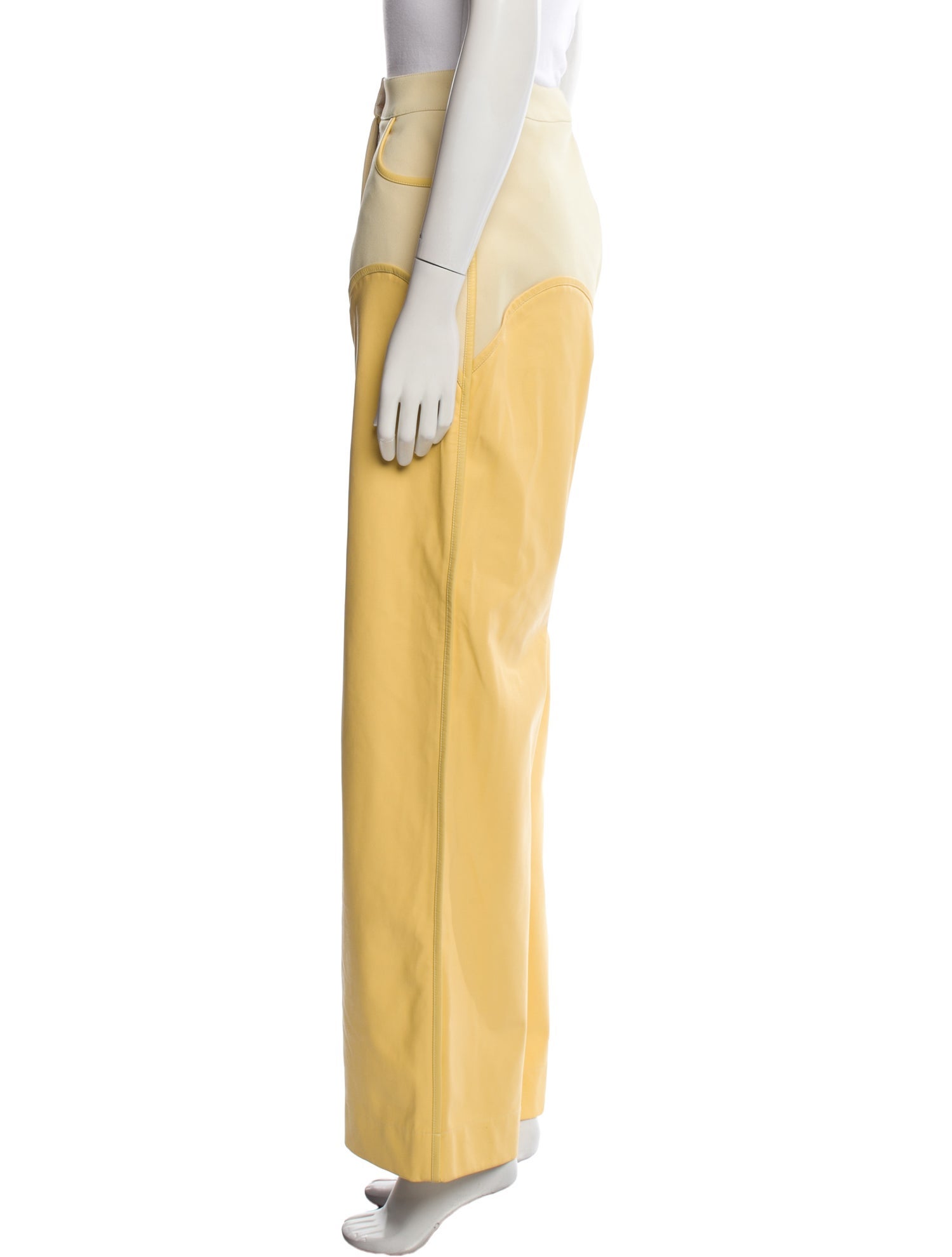 Paris Georgia Colorblock Pattern Wide Leg Pants