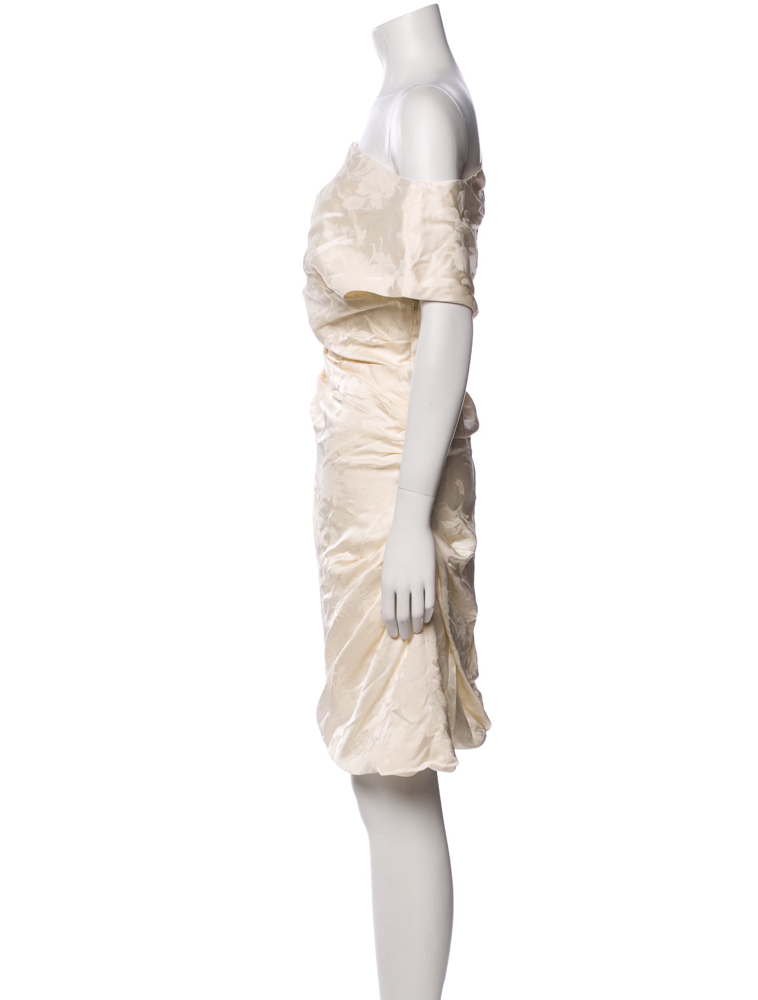 Paris Georgia One-Shoulder Knee-Length Dress