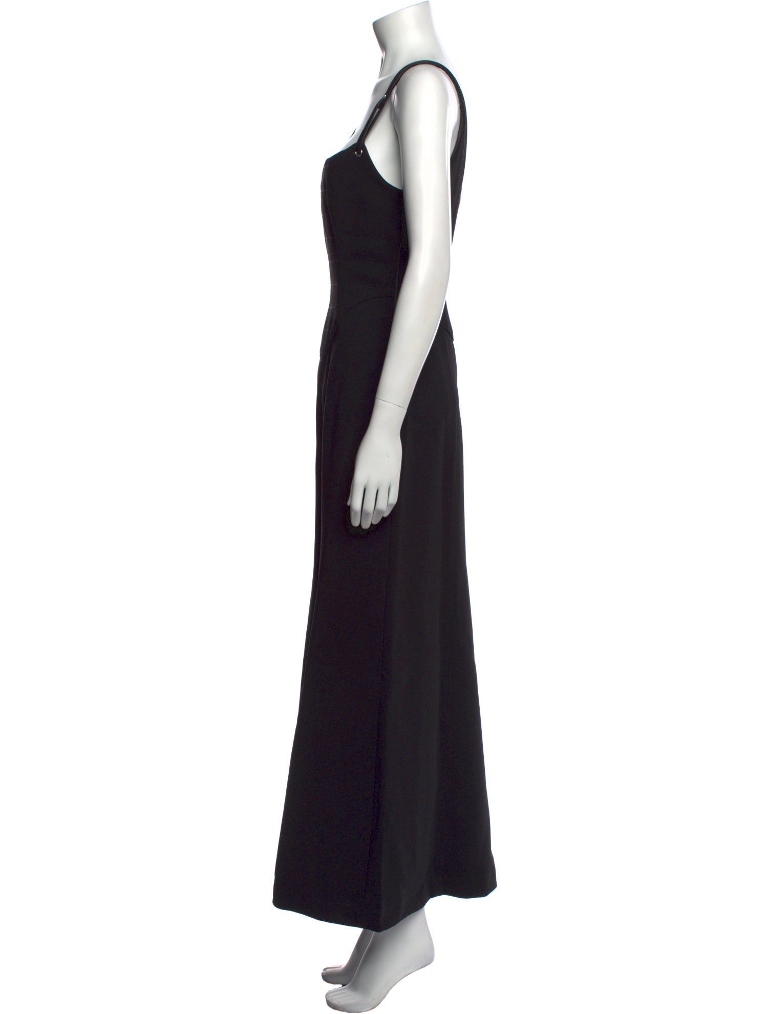 Paris Georgia Square Neckline Long Dress