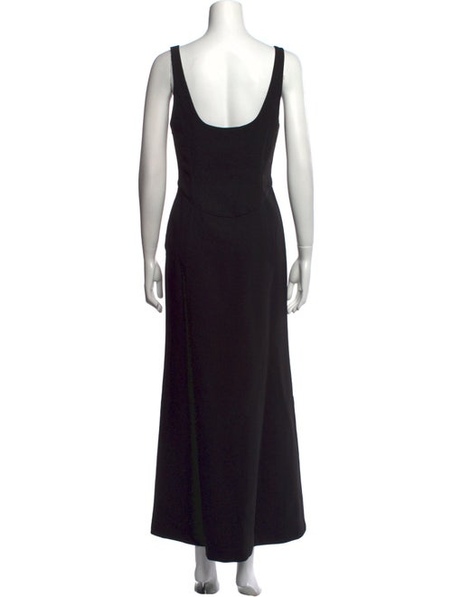 Paris Georgia Square Neckline Long Dress