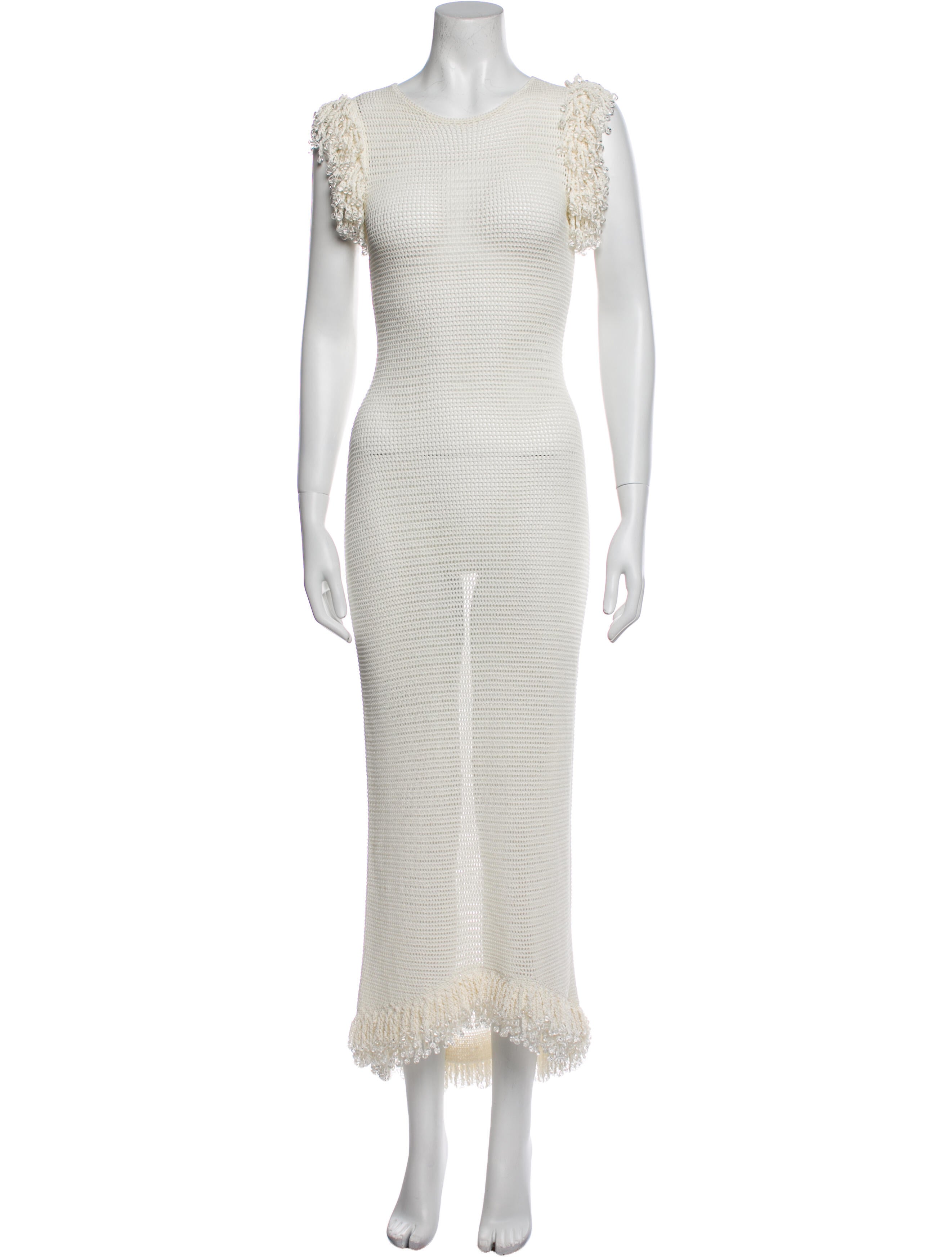 Paris Georgia Scoop Neck Long Dress