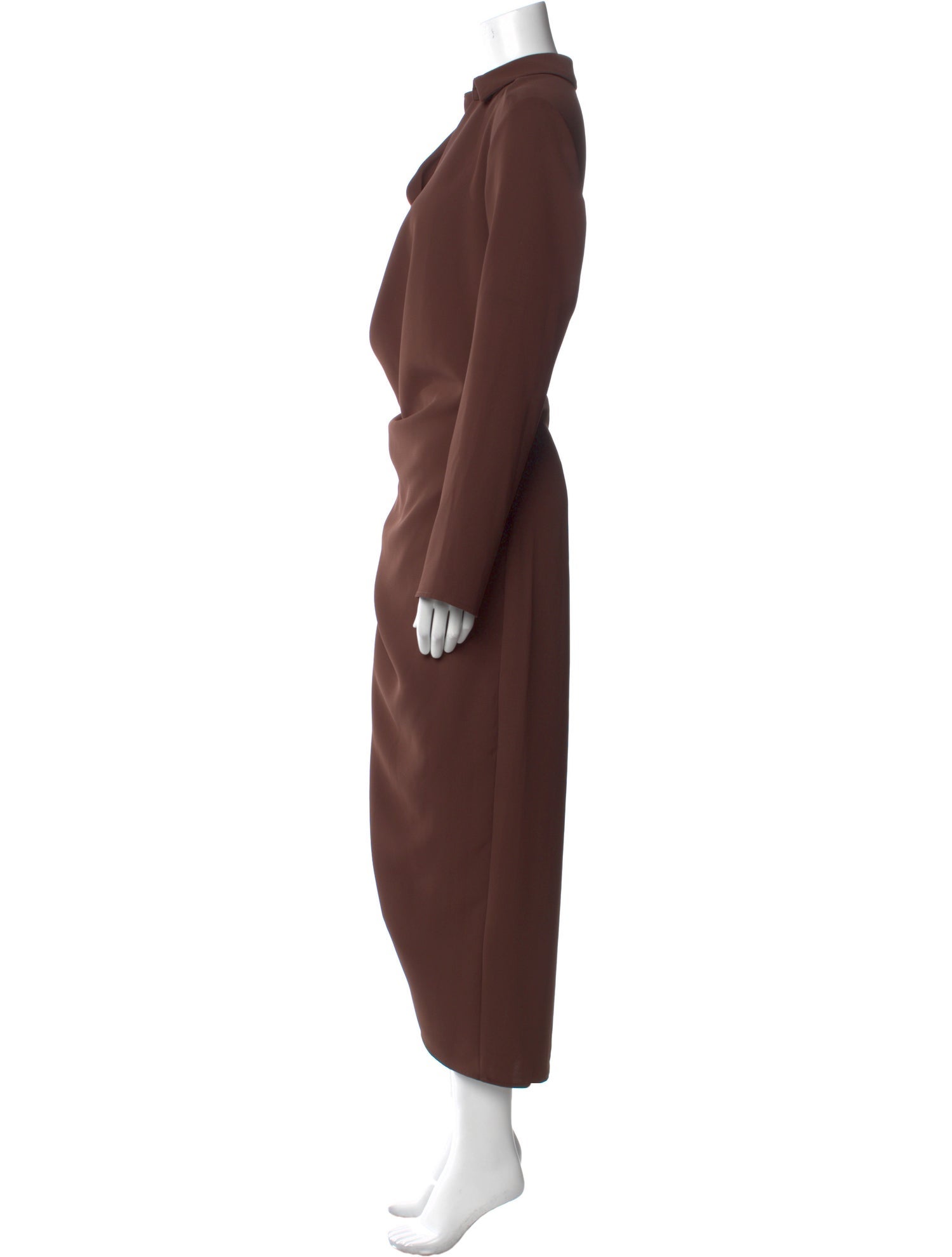 Paris Georgia Cowl Neck Midi Length Dress