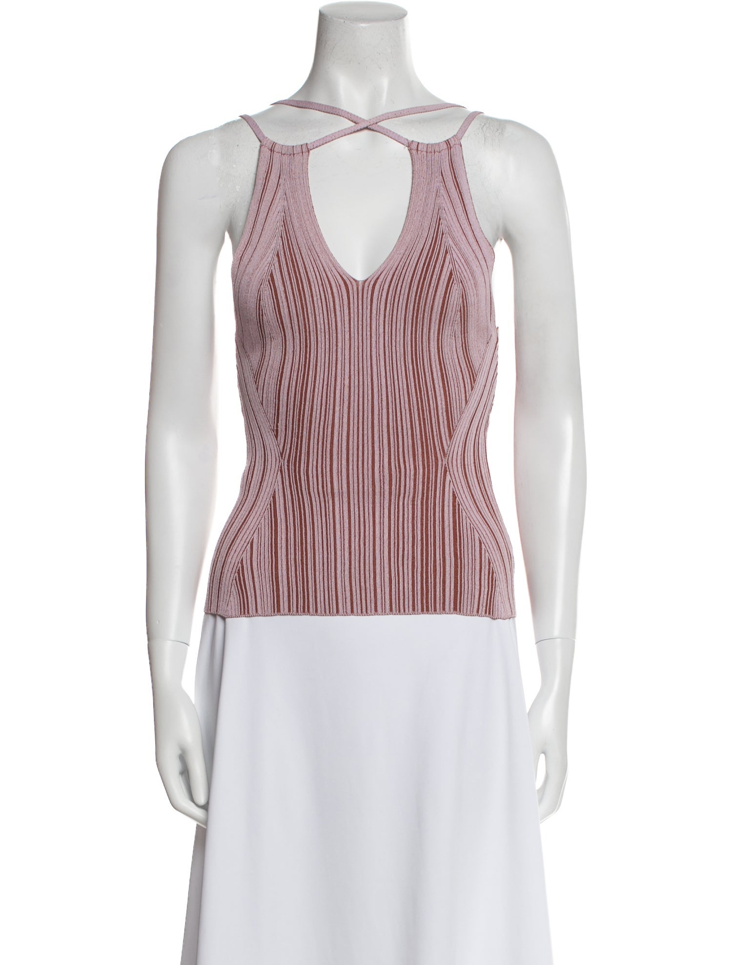 Paris Georgia Printed Square Neckline Top