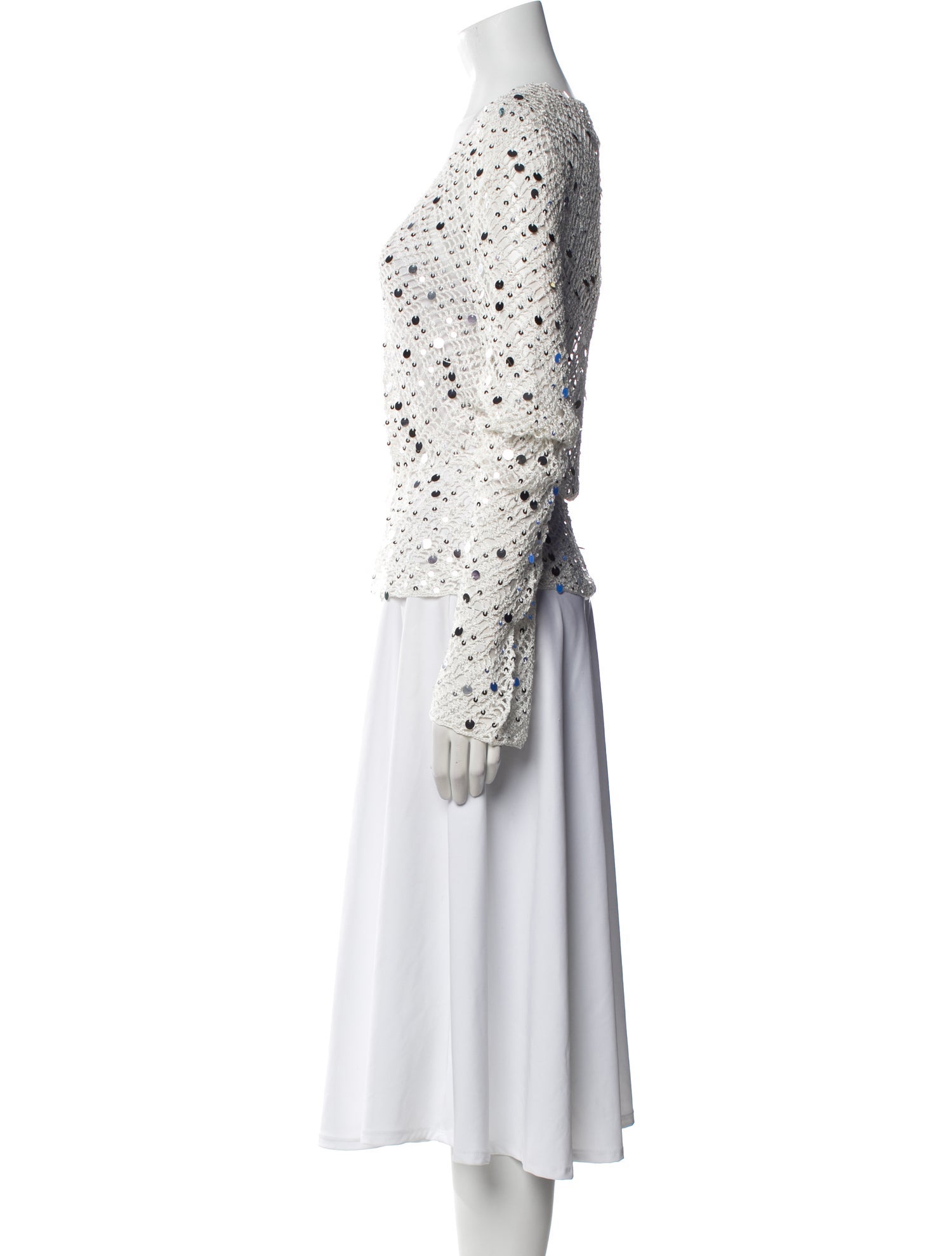 Paris Georgia Scoop Neck Sweater w/ Tags