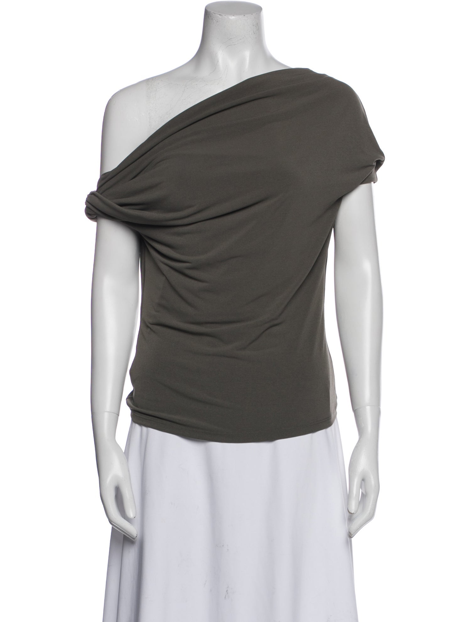 Paris Georgia One-Shoulder Short Sleeve Top w/ Tags