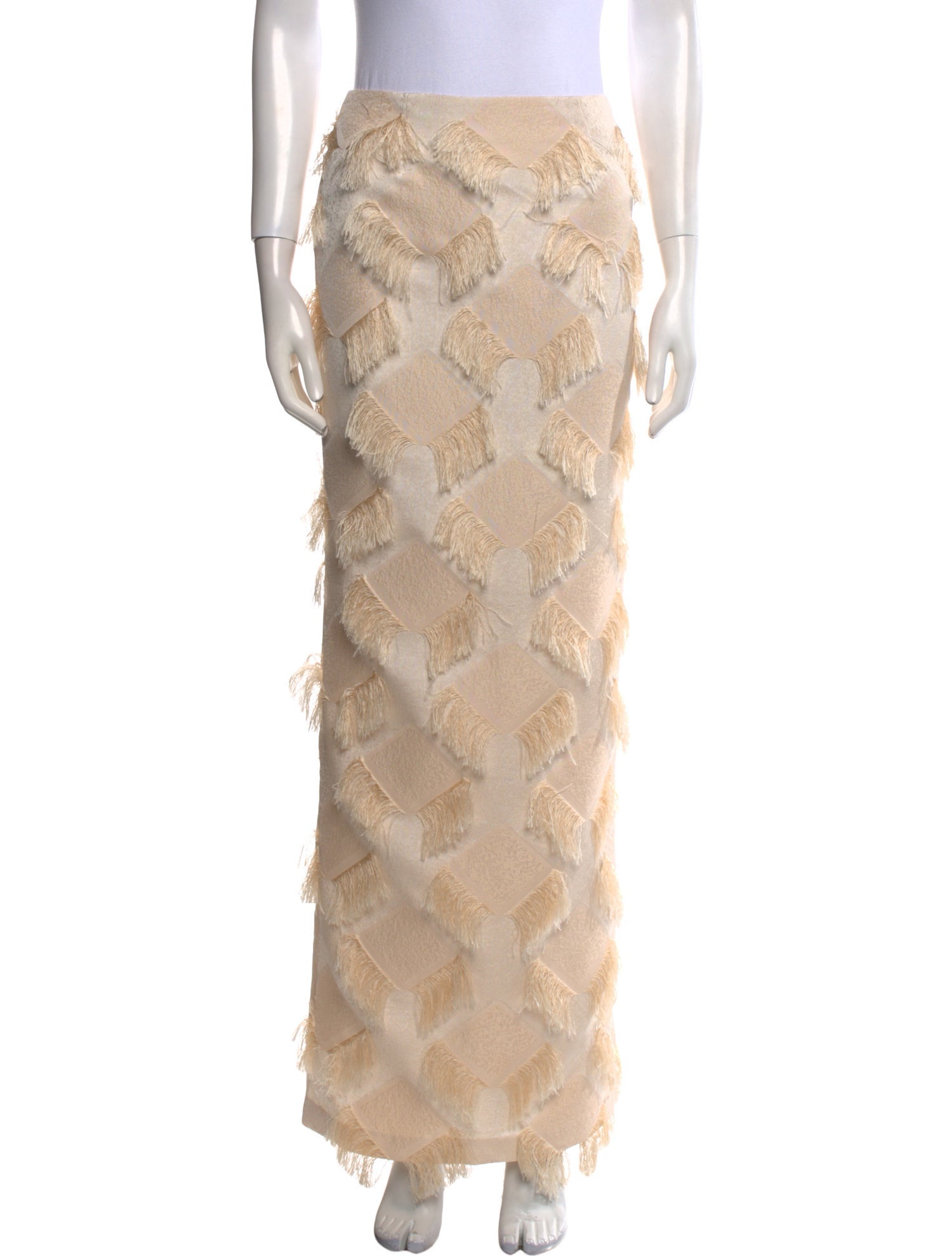 Paris Georgia Plaid Print Long Skirt w/ Tags