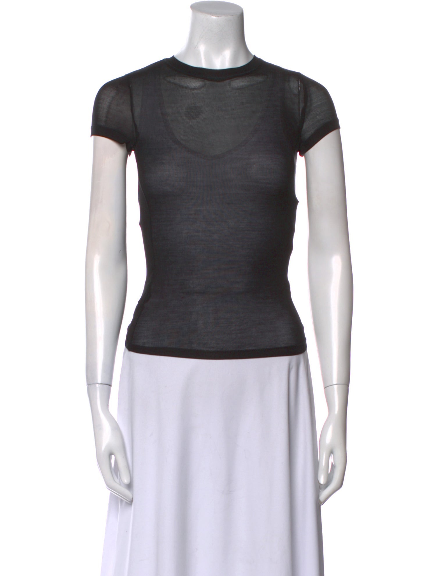 Paris Georgia Crew Neck Short Sleeve Top