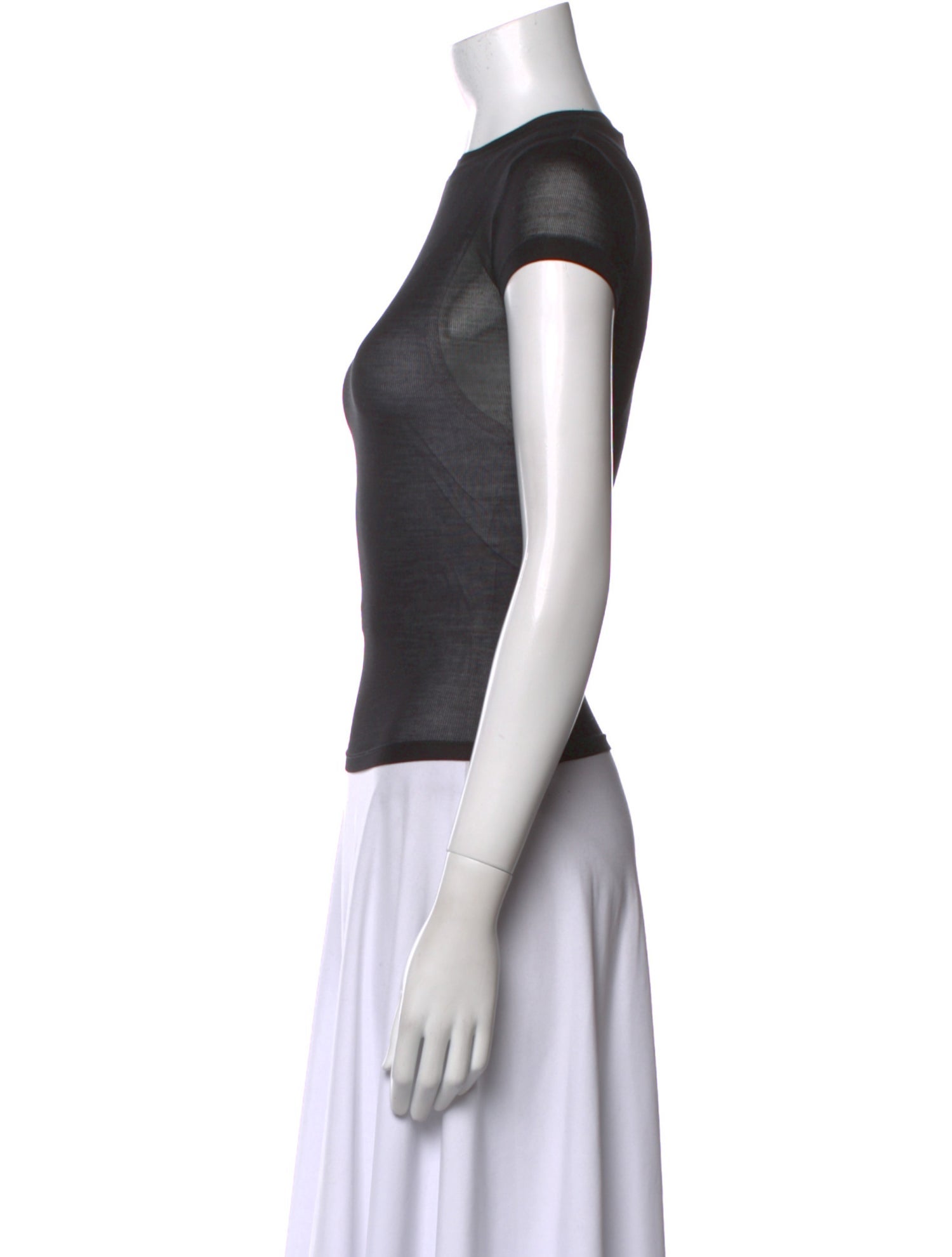 Paris Georgia Crew Neck Short Sleeve Top