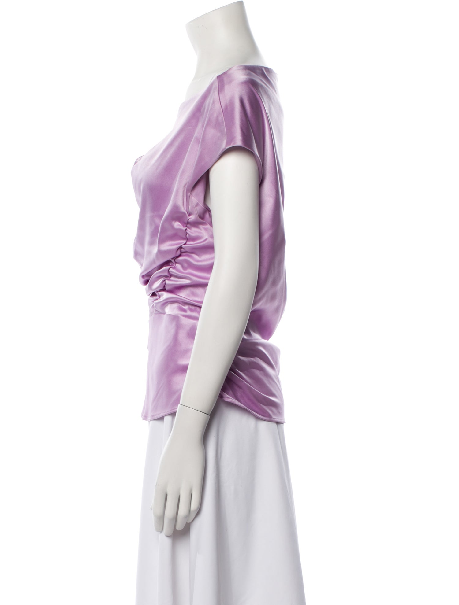 Paris Georgia Off-The-Shoulder Short Sleeve Top